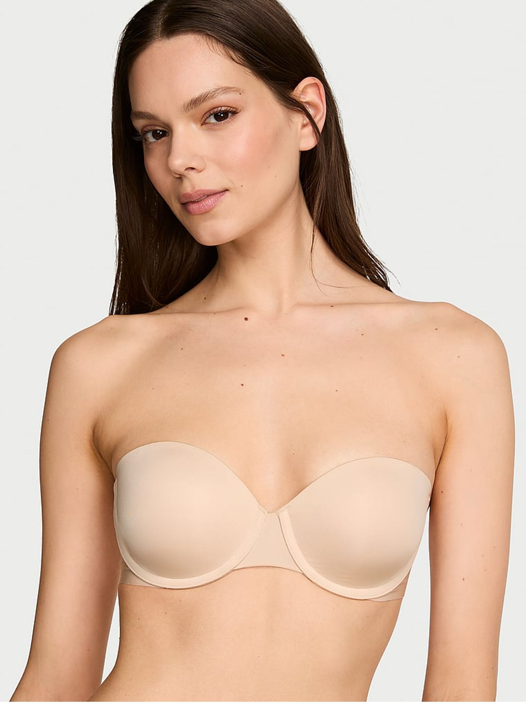 Marzipan Nude Strapless Multiway Push Up Uplift Bra - Image 1 of 2