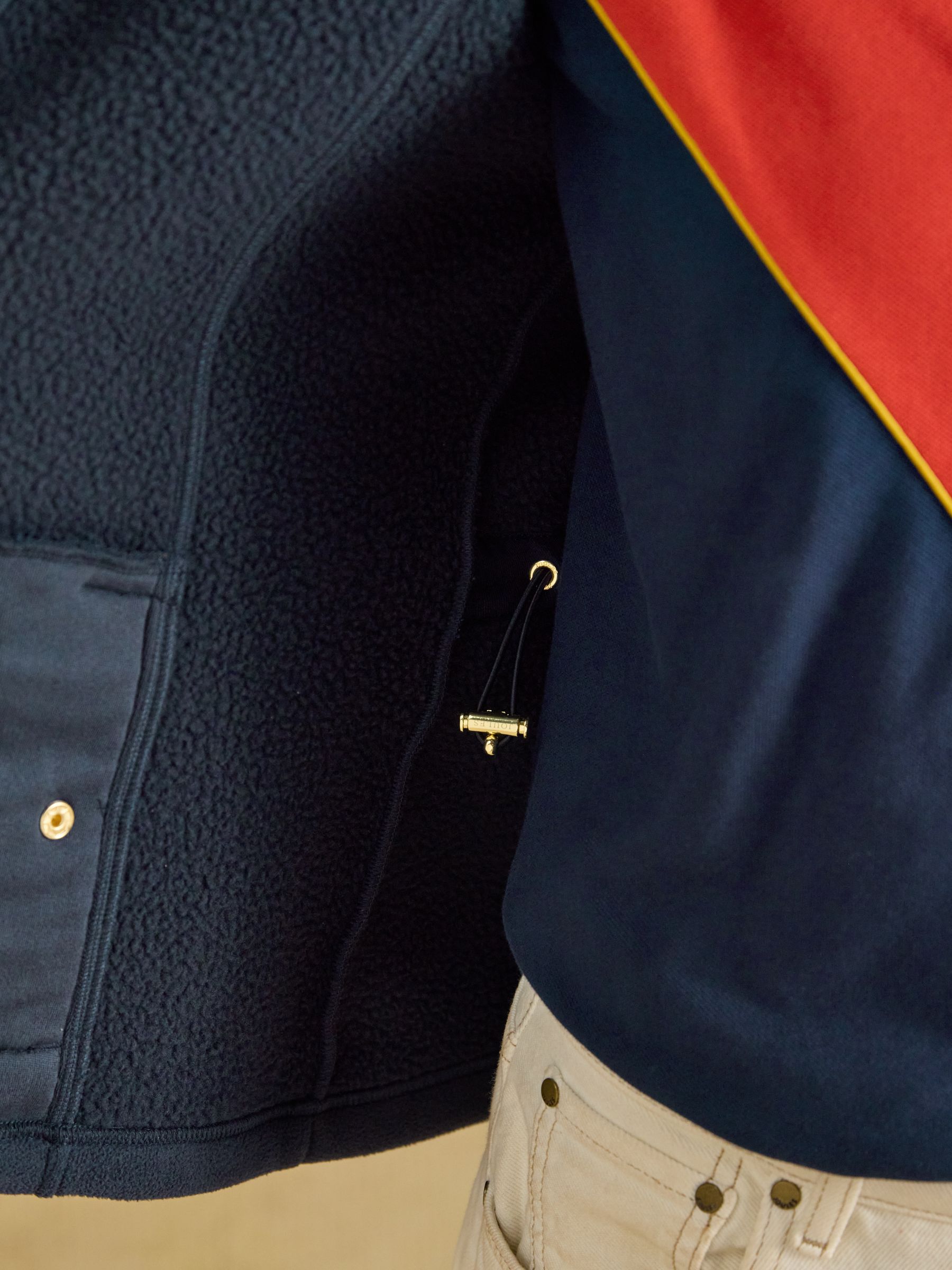 Official Burghley Navy Heritage Fleece Gilet - Image 13 of 14