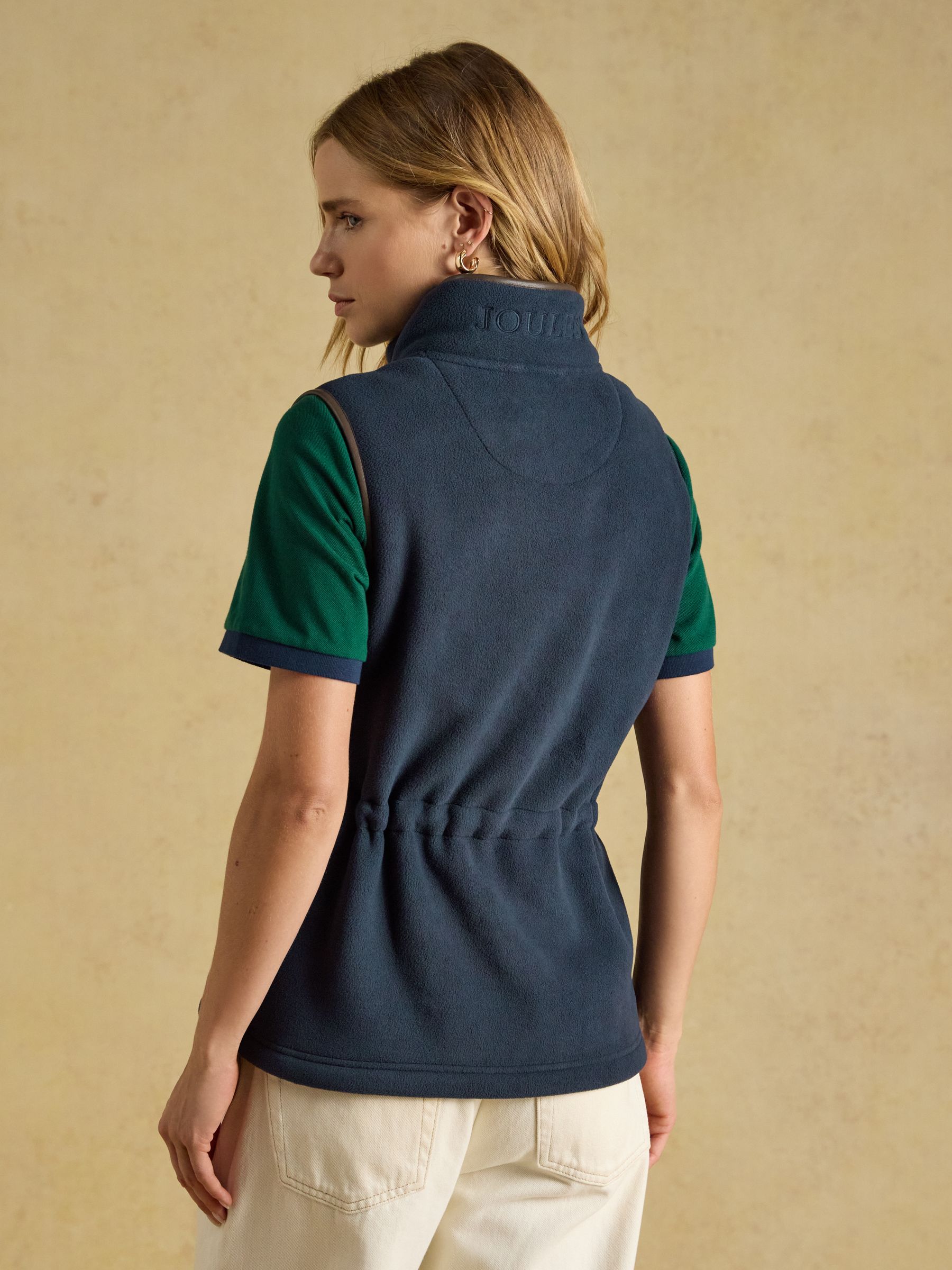 Official Burghley Navy Heritage Fleece Gilet - Image 5 of 14