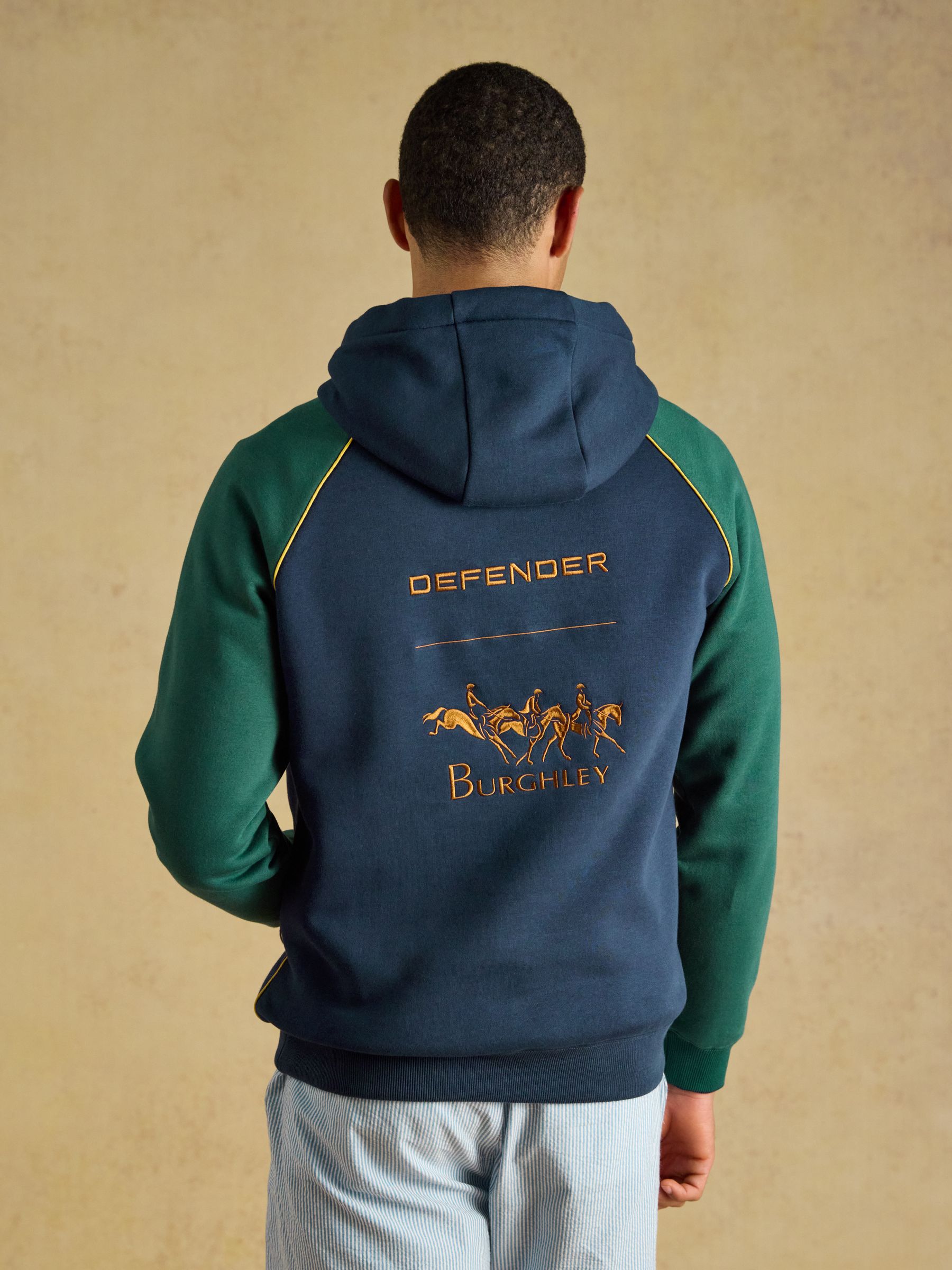 Official Burghley Unisex Navy Hoodie - Image 5 of 10