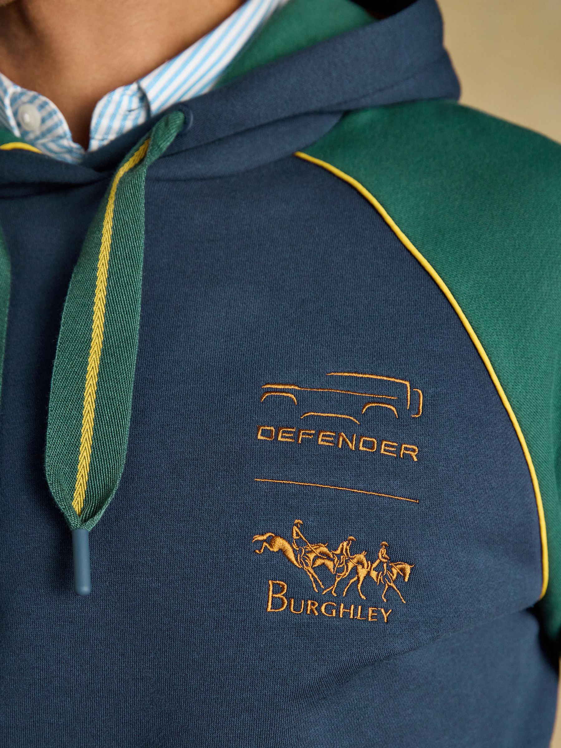 Official Burghley Unisex Navy Hoodie - Image 9 of 10