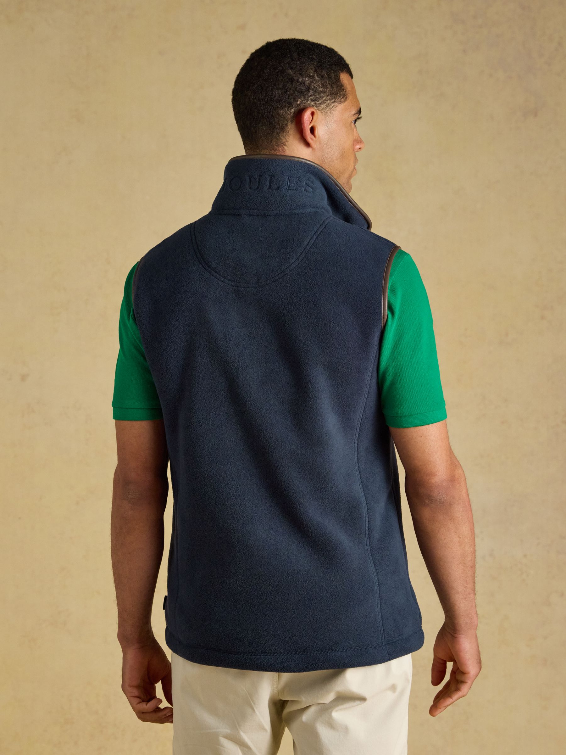 Official Scone Navy Heritage Fleece Gilet - Image 2 of 9