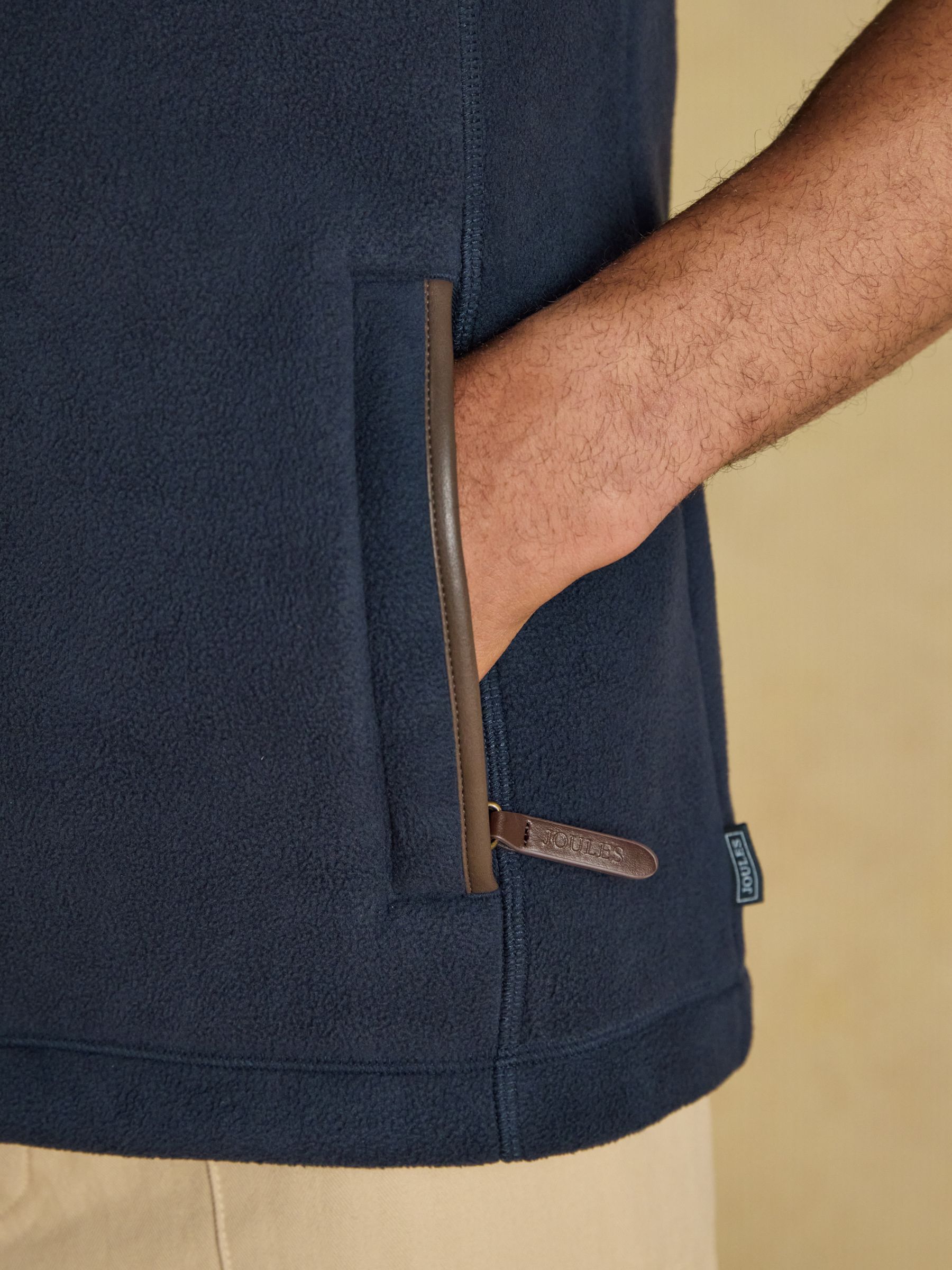Official Scone Navy Heritage Fleece Gilet - Image 4 of 9