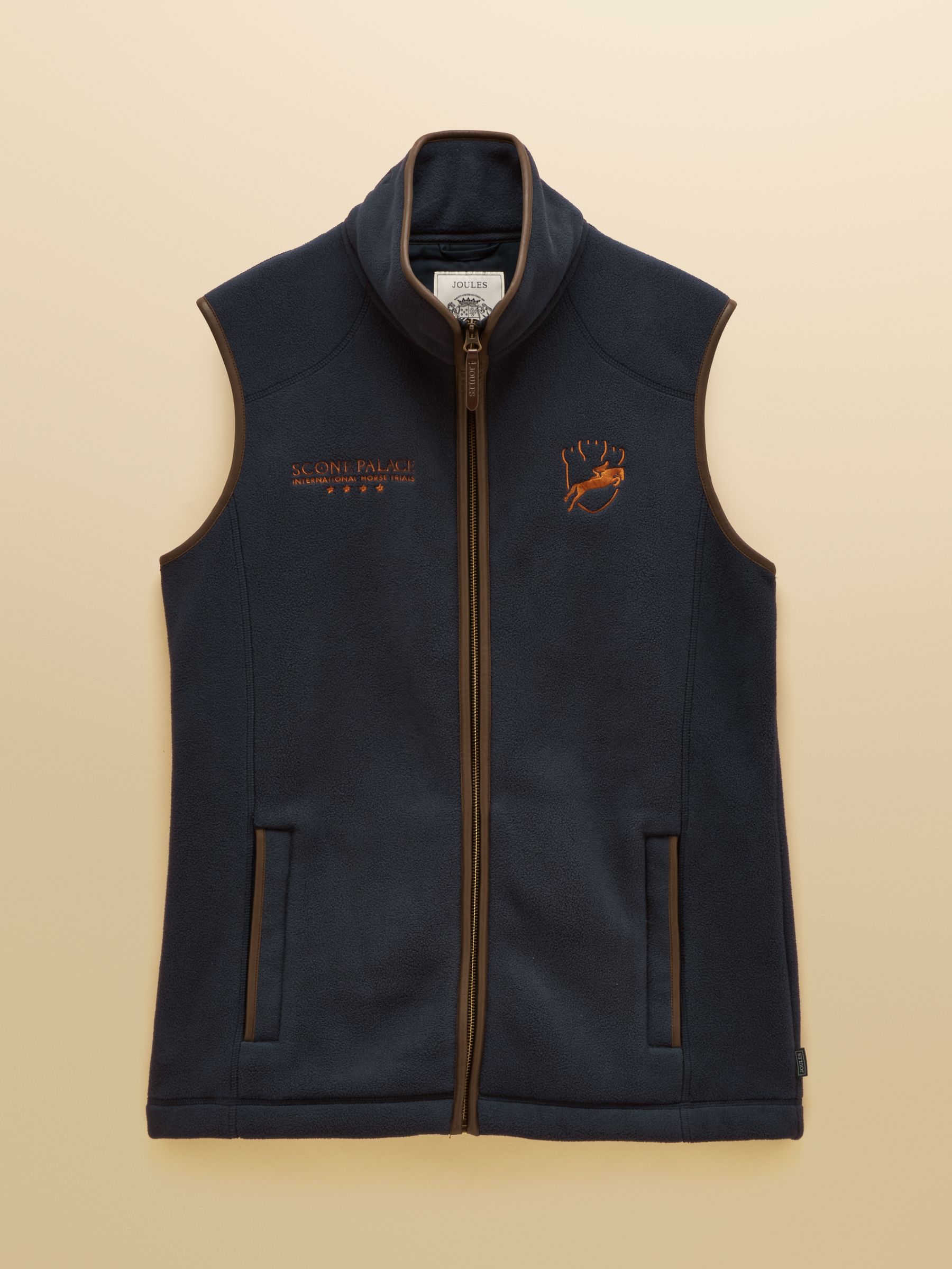 Official Scone Navy Heritage Fleece Gilet - Image 9 of 9