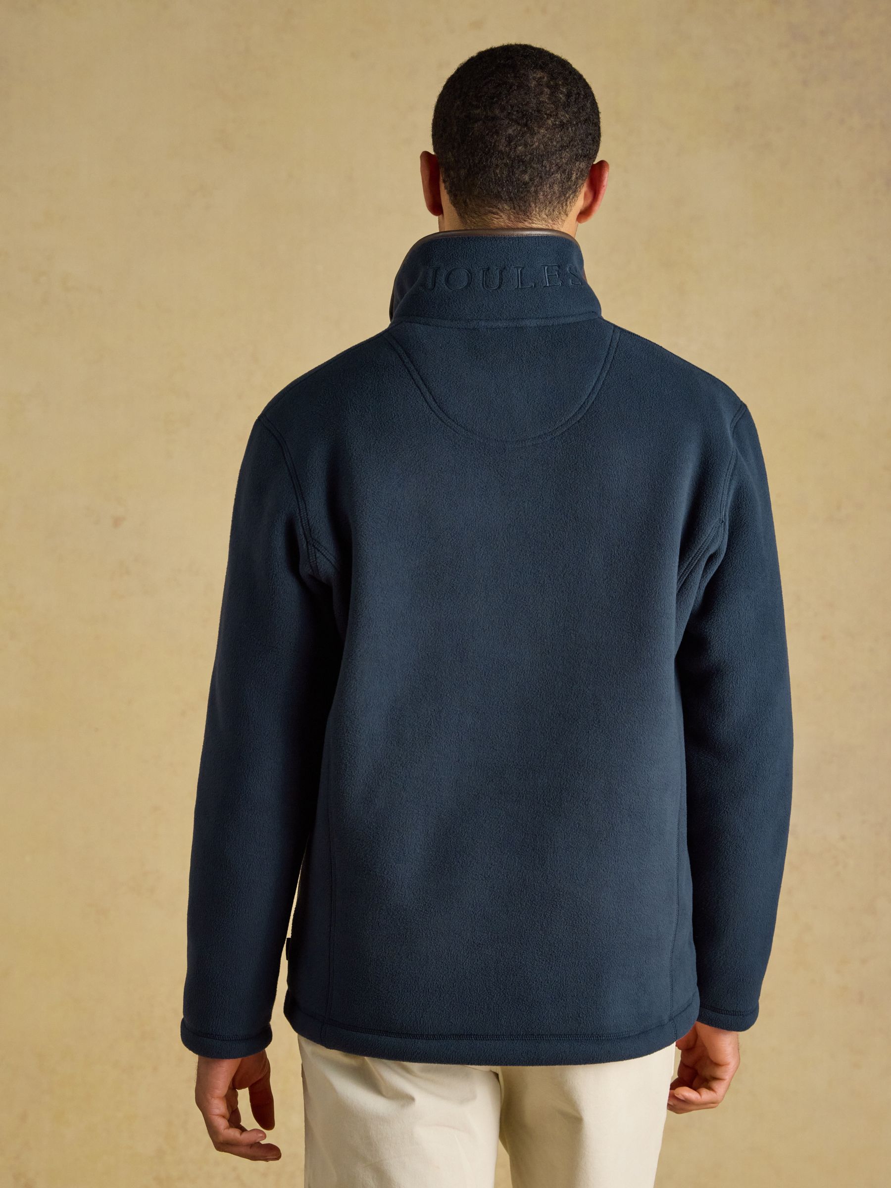 Official Burghley Navy Heritage Zip Through Fleece - Image 2 of 9