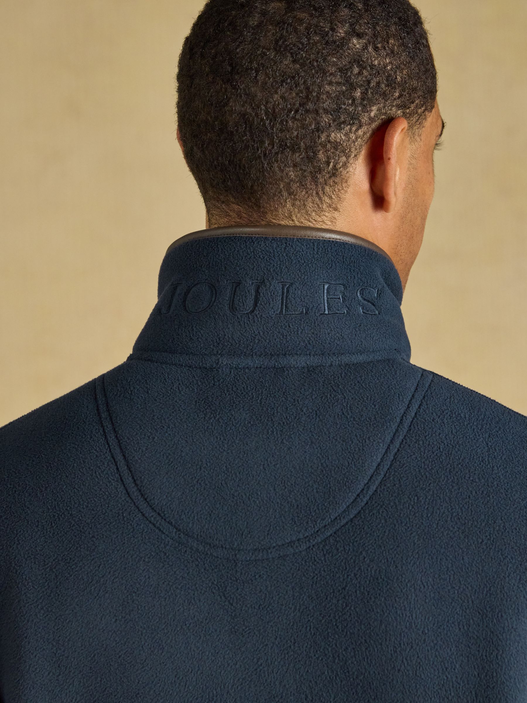Official Burghley Navy Heritage Zip Through Fleece - Image 6 of 9