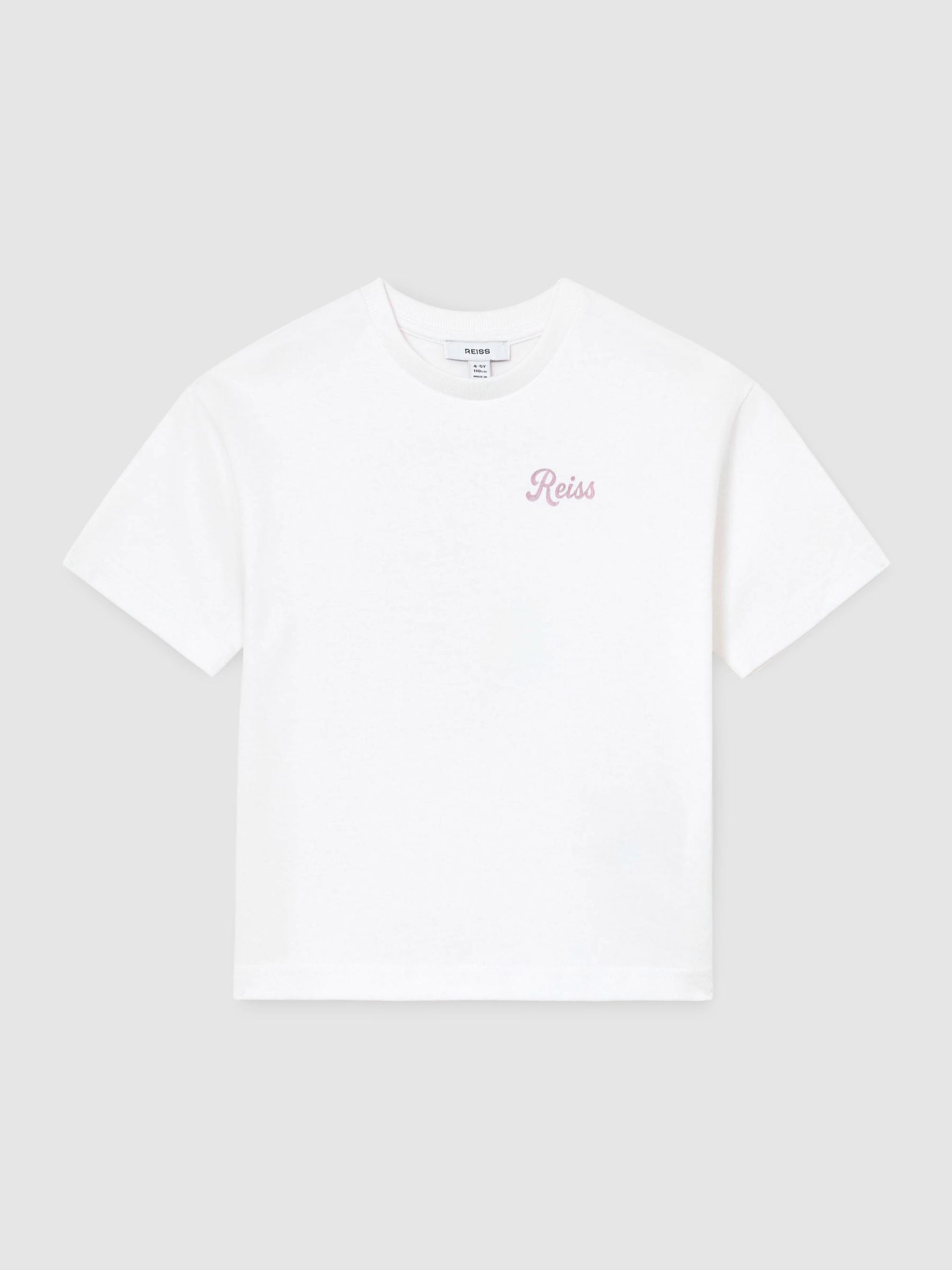 9-13 yrs Cotton Ice Lolly-Print T-Shirt in Optic White - Image 2 of 3 9-13 yrs Cotton Ice Lolly-Print T-Shirt in Optic White - Image 2 of 3