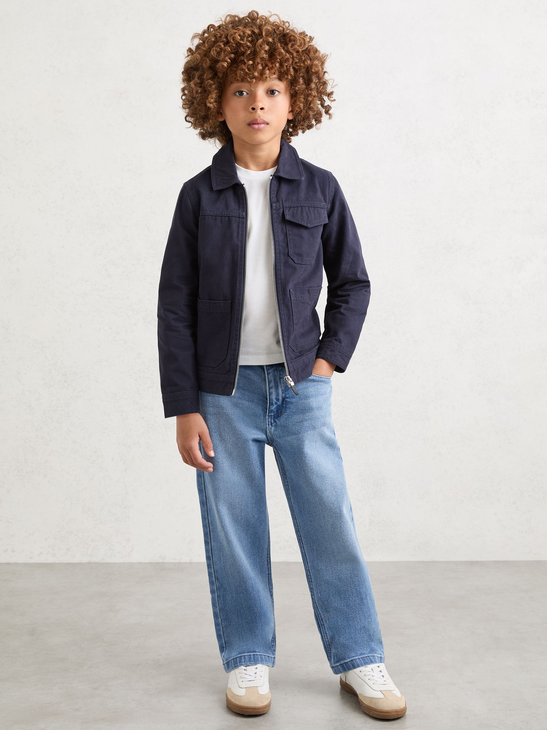 Relaxed-Fit Jeans in Blue Wash - Image 1 of 5
