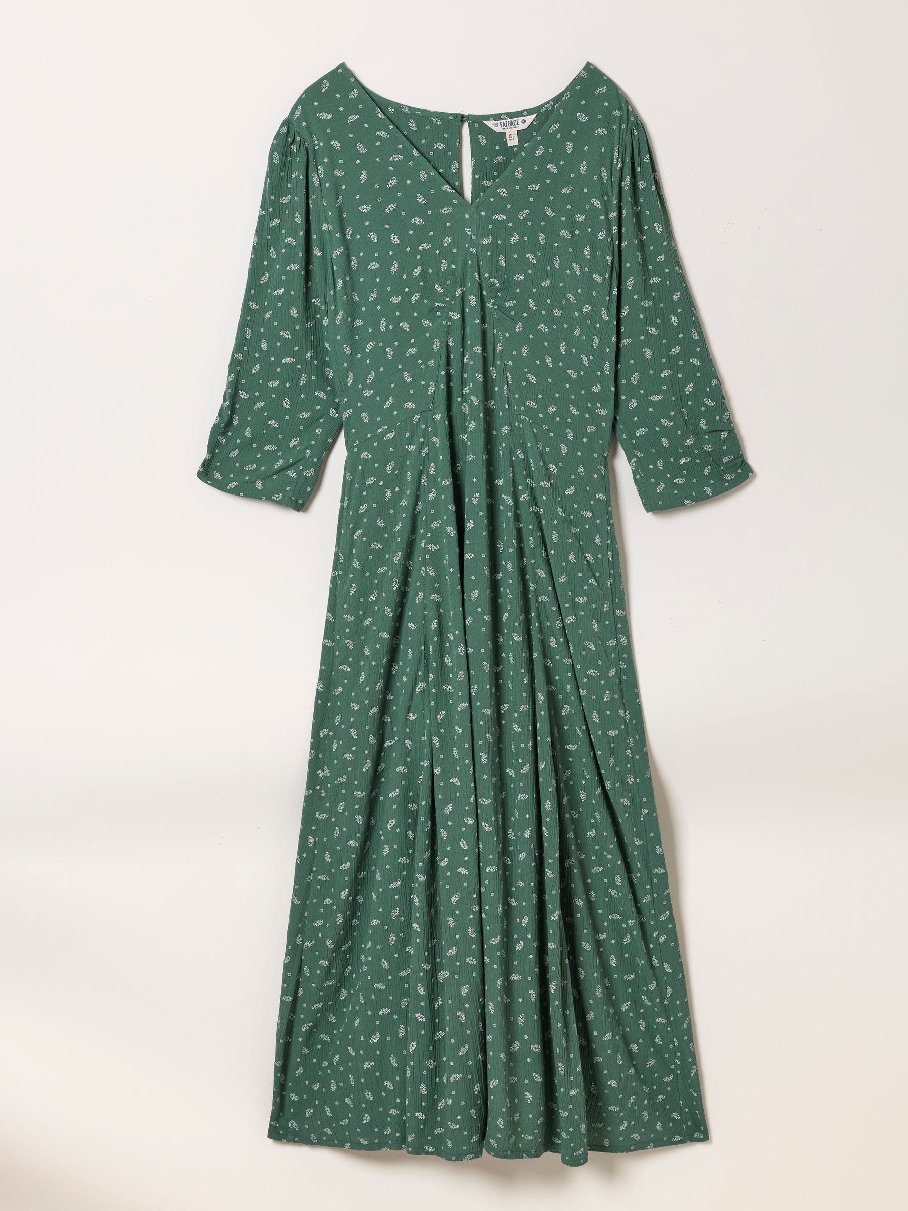 Anya Green Paisley Petite Mini Dress - Image 6 of 6 Anya Green Paisley Petite Mini Dress - Image 6 of 6