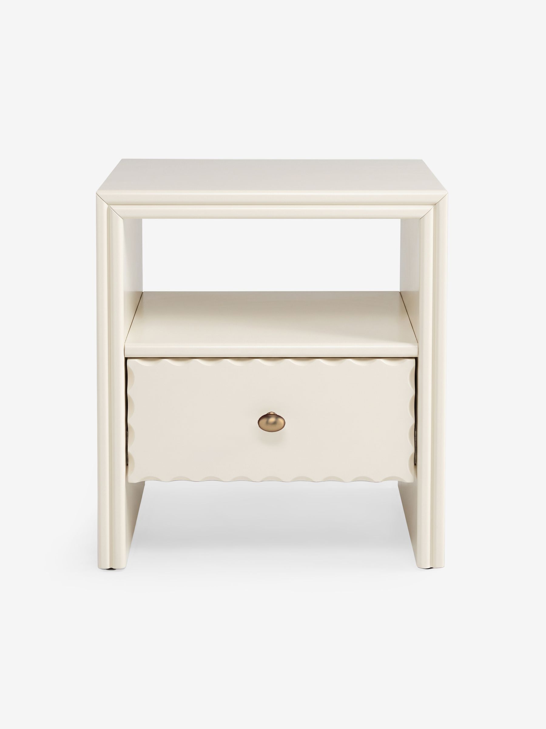 Roisin Bedside Table in Ecru White - Image 6 of 6