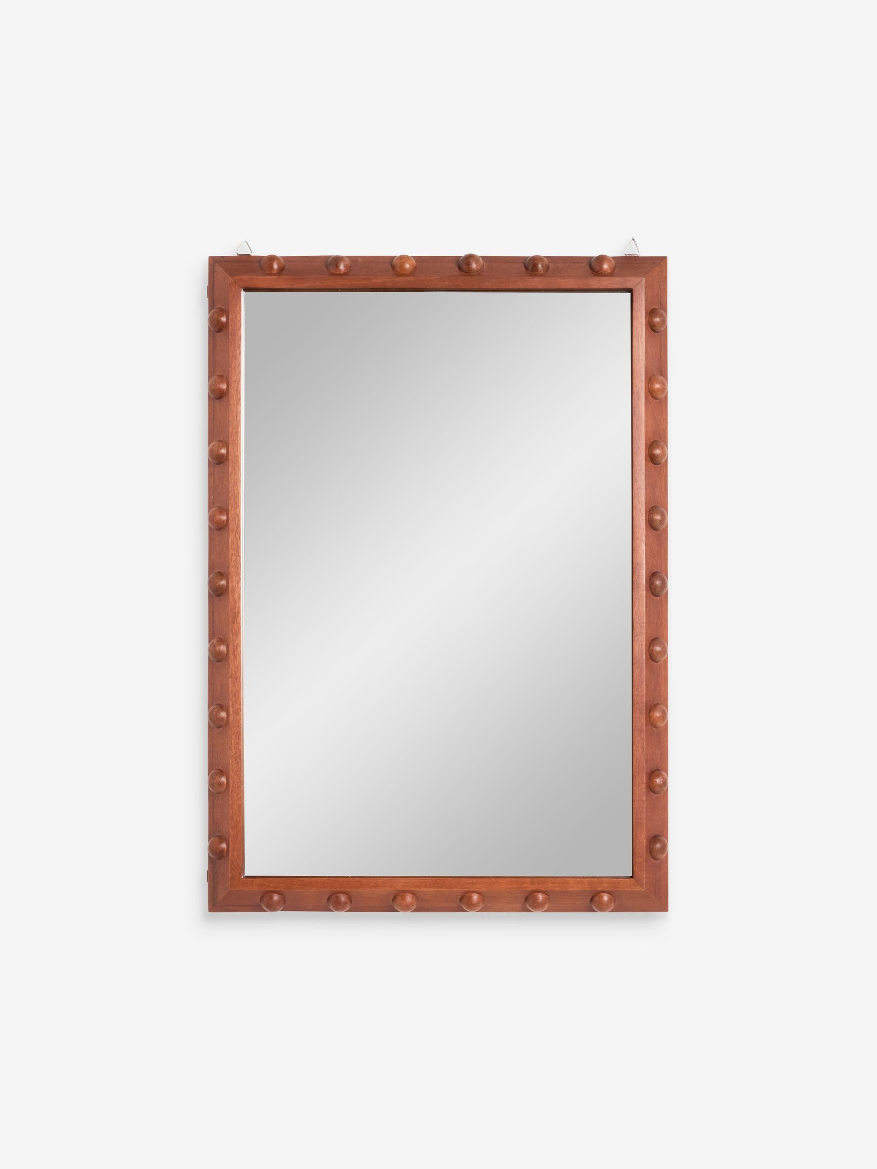 Elodie Mirror in Dark Stain Mango Wood - Image 5 of 5