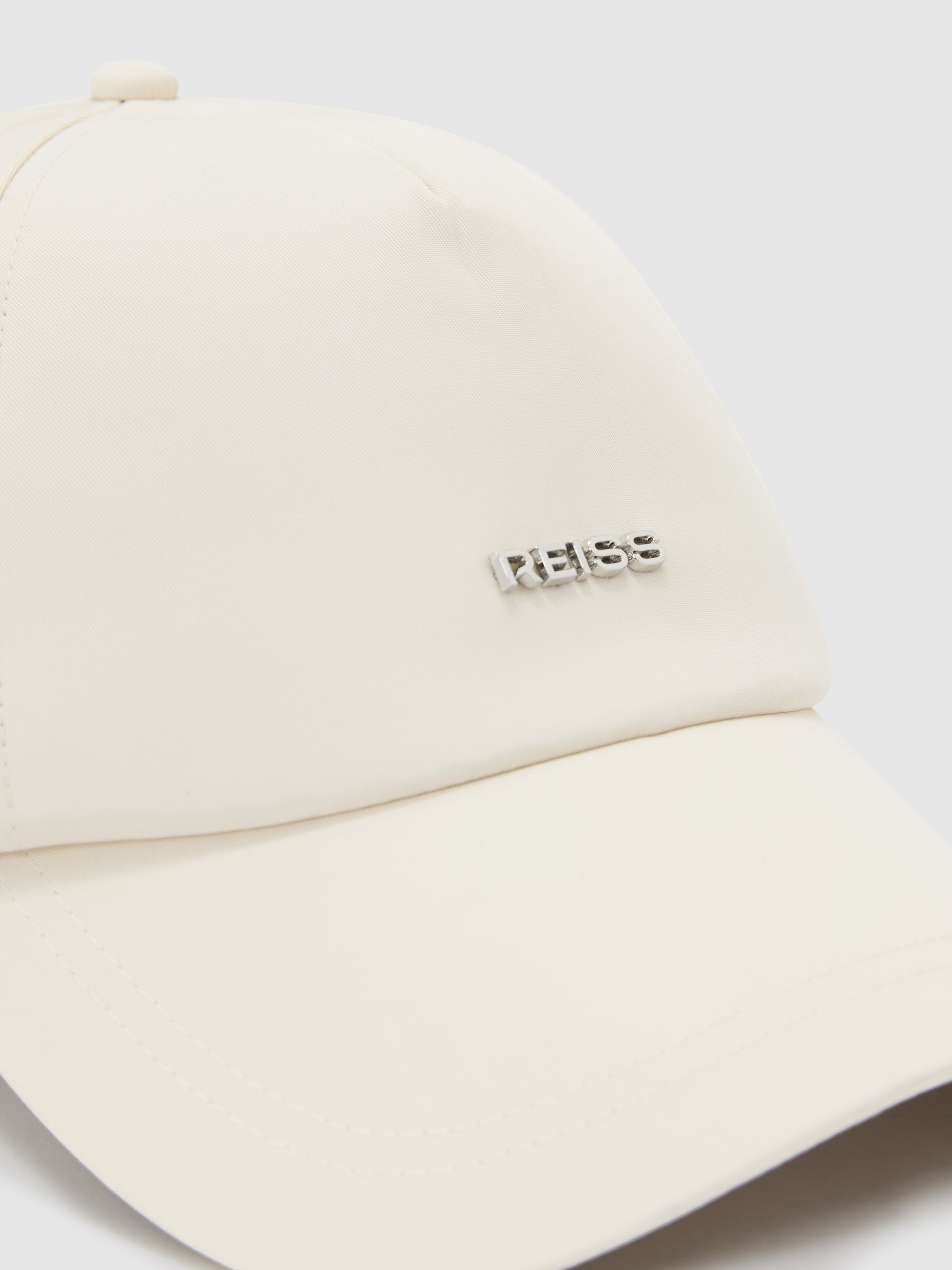 Technical Logo Baseball Cap in Ecru - image 1
