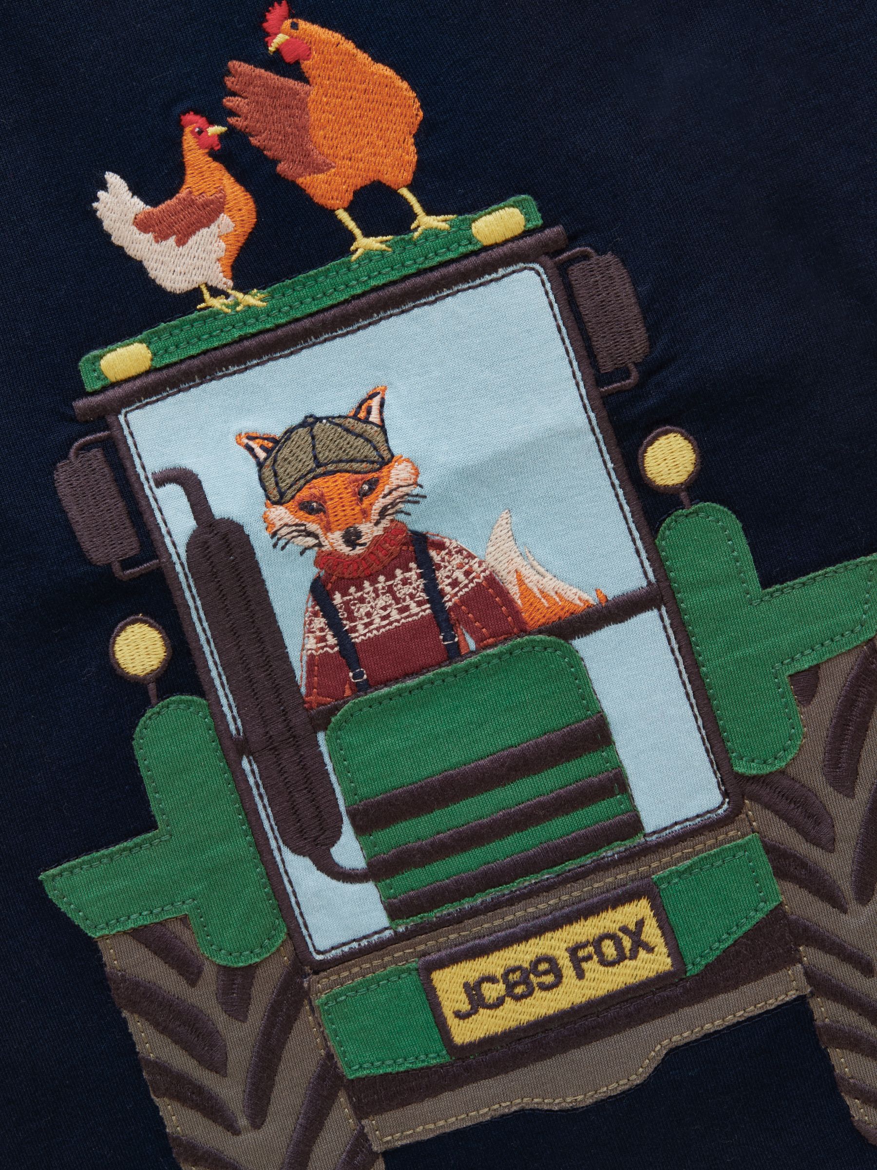 Boys' Archie Navy Applique Graphic T-Shirt - Image 3 of 5