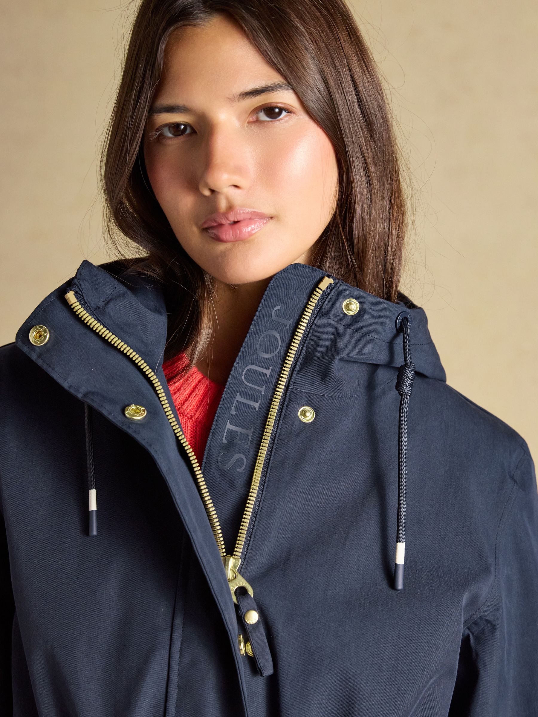 Portwell Navy Waterproof Raincoat With Hood - Image 10 of 12