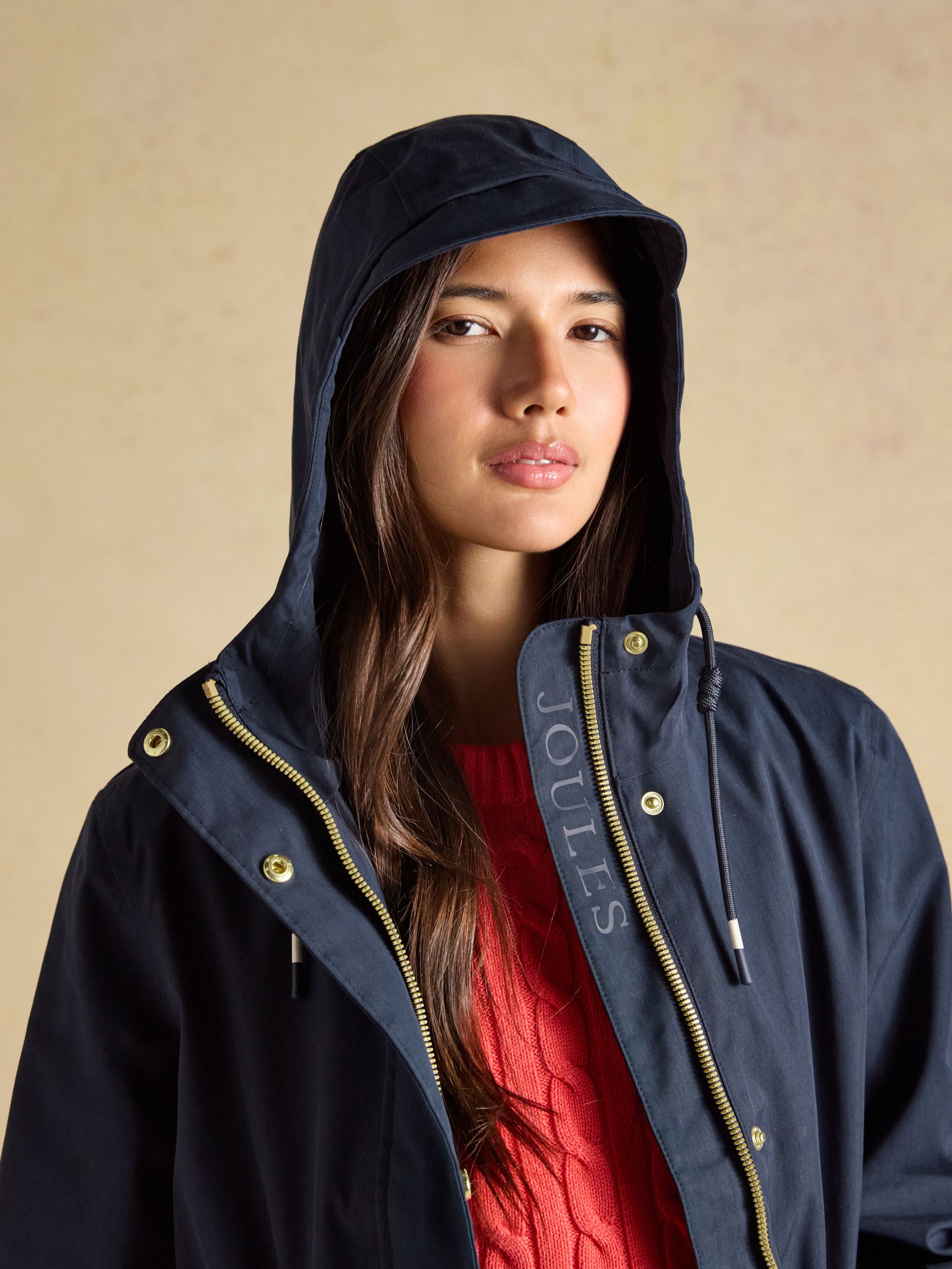 Portwell Navy Waterproof Raincoat With Hood - Image 4 of 12