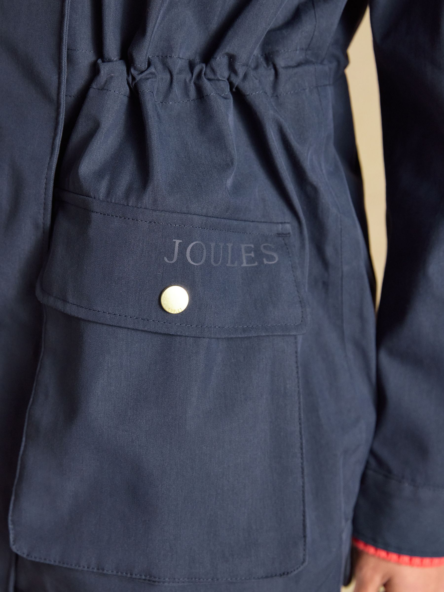 Portwell Navy Waterproof Raincoat With Hood - Image 6 of 12