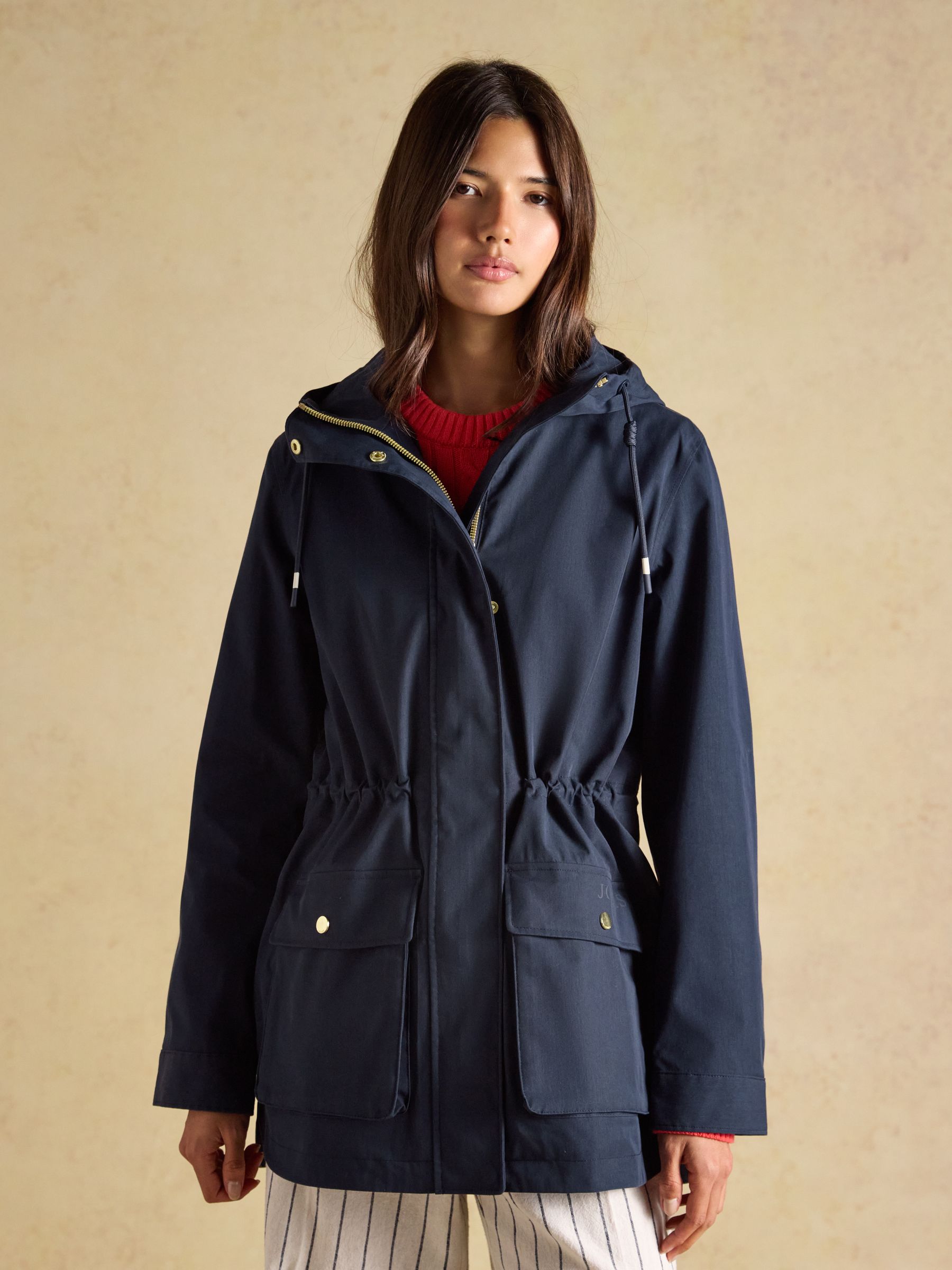 Portwell Navy Waterproof Raincoat With Hood - Image 7 of 12