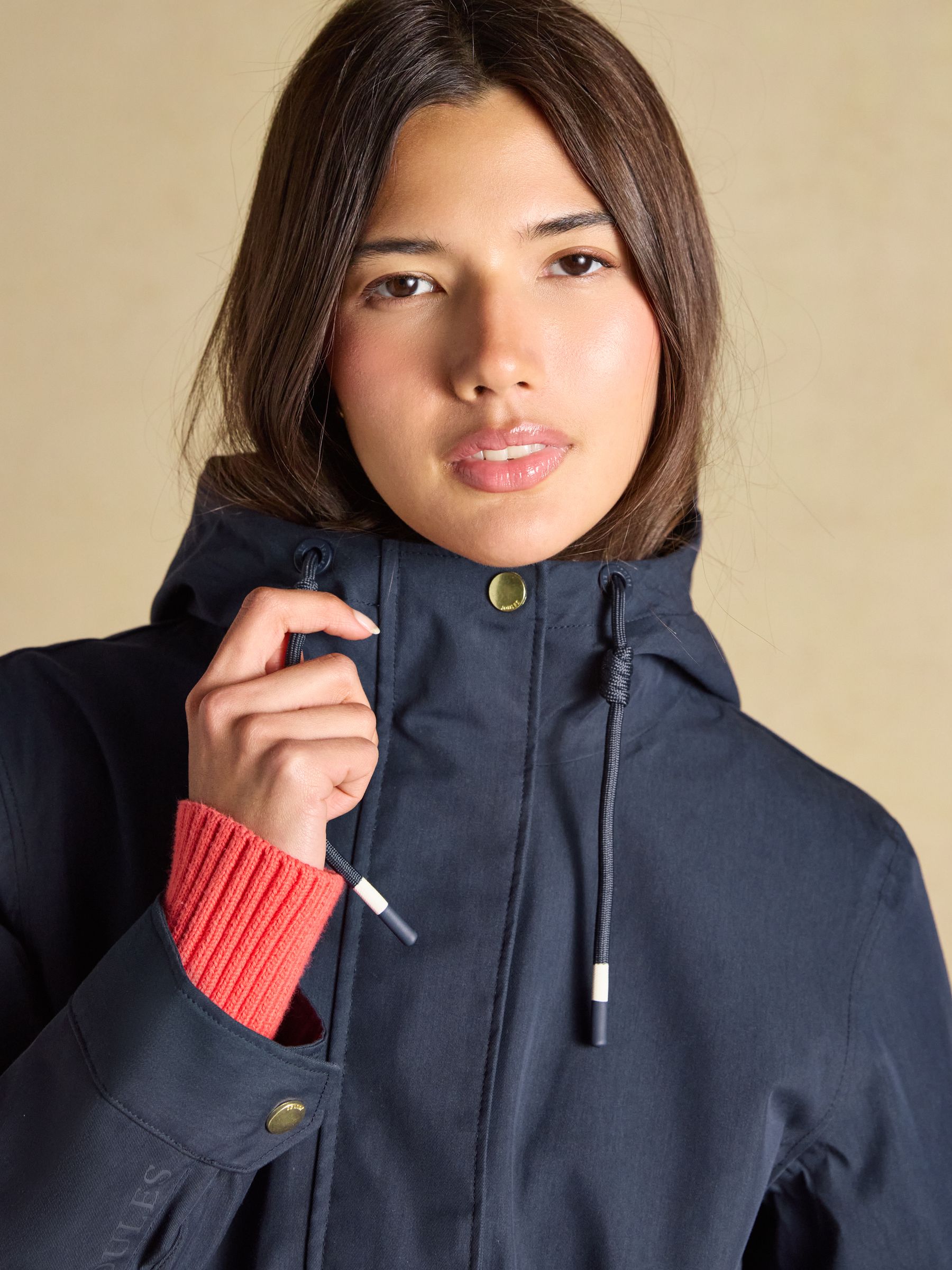 Portwell Navy Waterproof Raincoat With Hood - Image 8 of 12