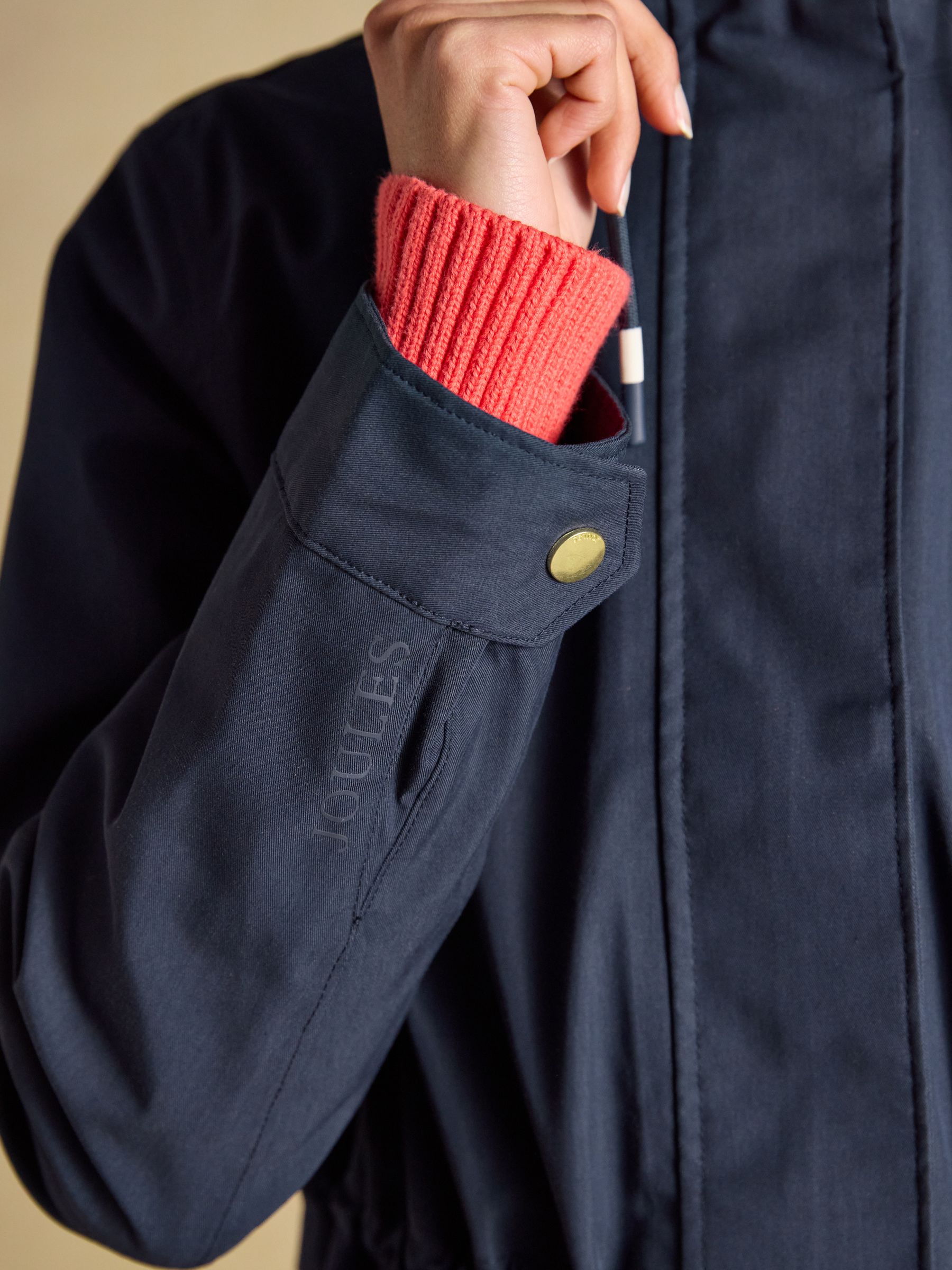 Portwell Navy Waterproof Raincoat With Hood - Image 9 of 12