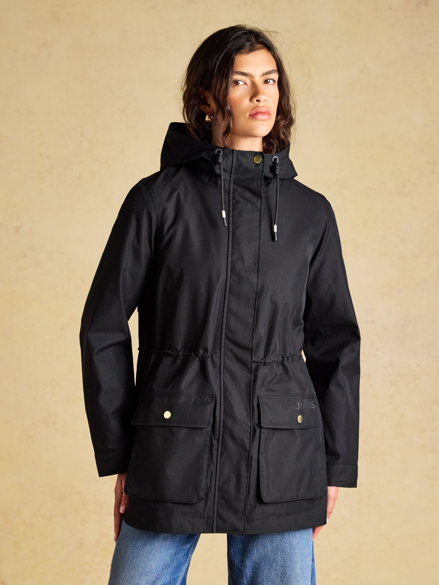 Portwell Black Waterproof Raincoat With Hood - Image 1 of 9