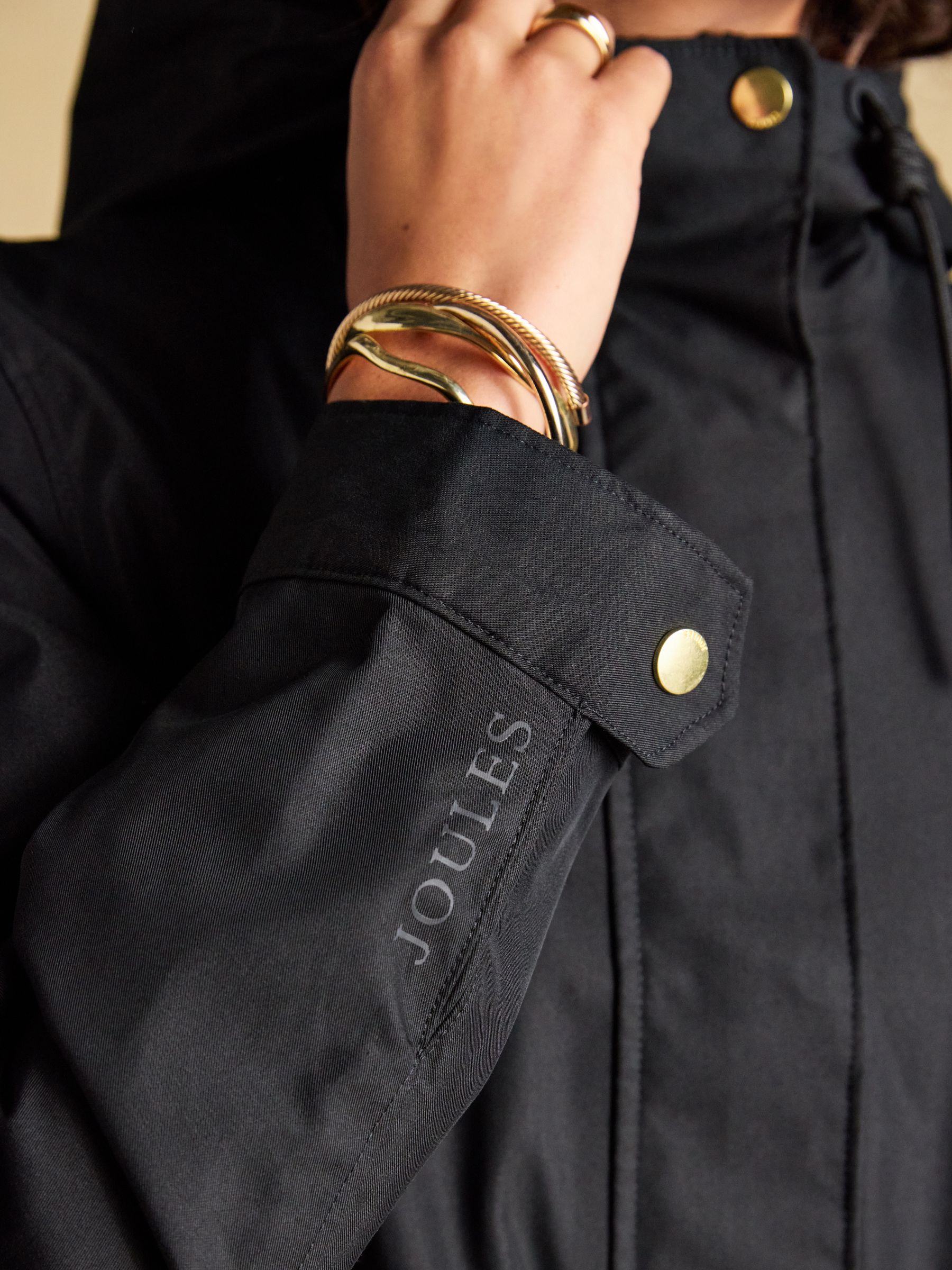 Portwell Black Waterproof Raincoat With Hood - Image 3 of 9
