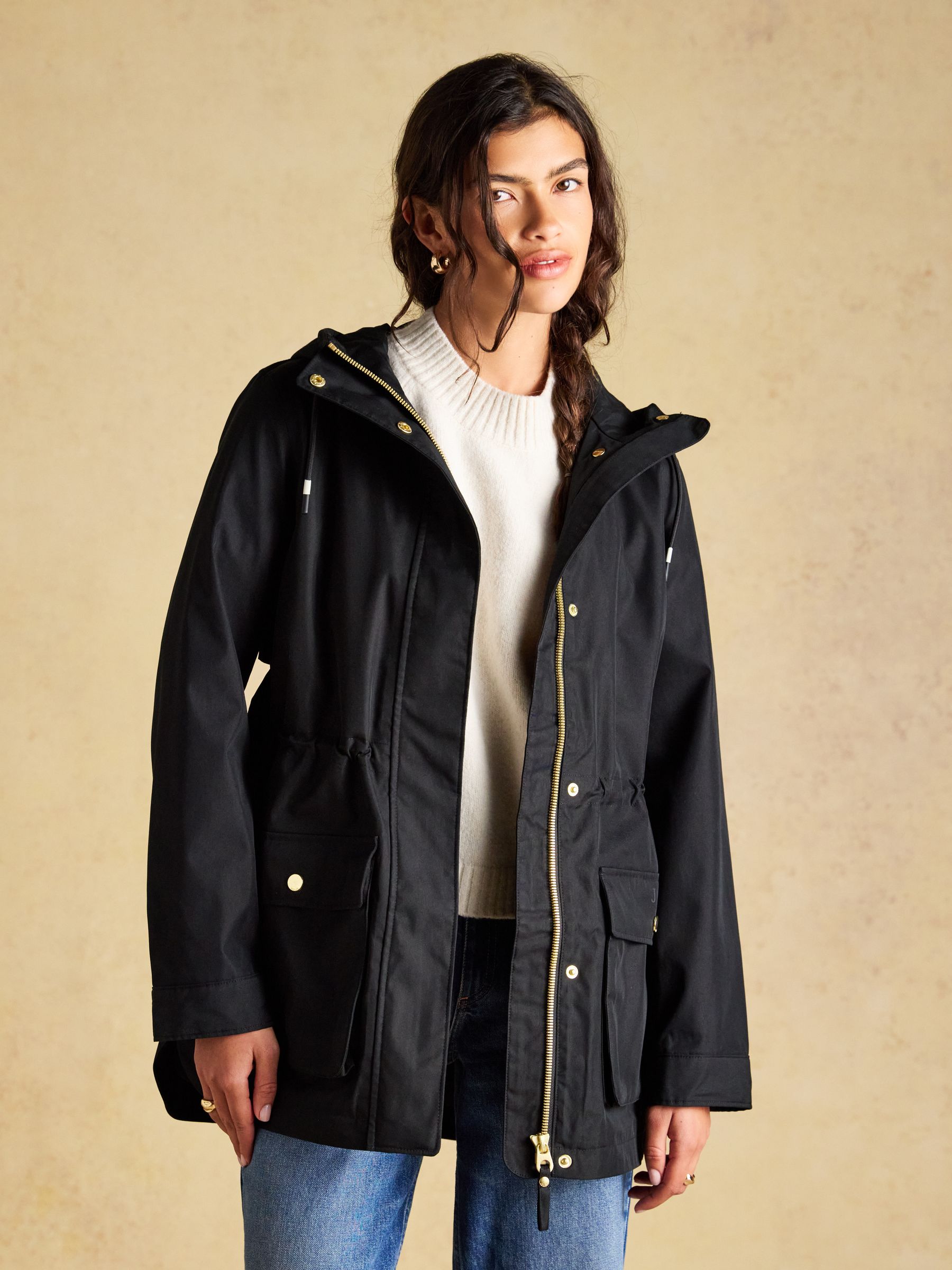 Portwell Black Waterproof Raincoat With Hood - Image 5 of 9