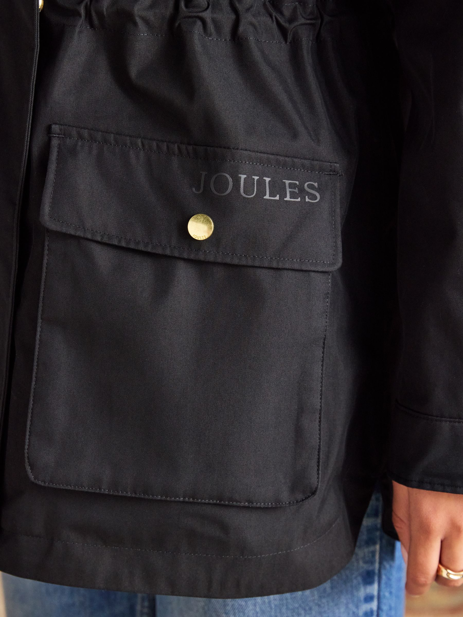 Portwell Black Waterproof Raincoat With Hood - Image 6 of 9