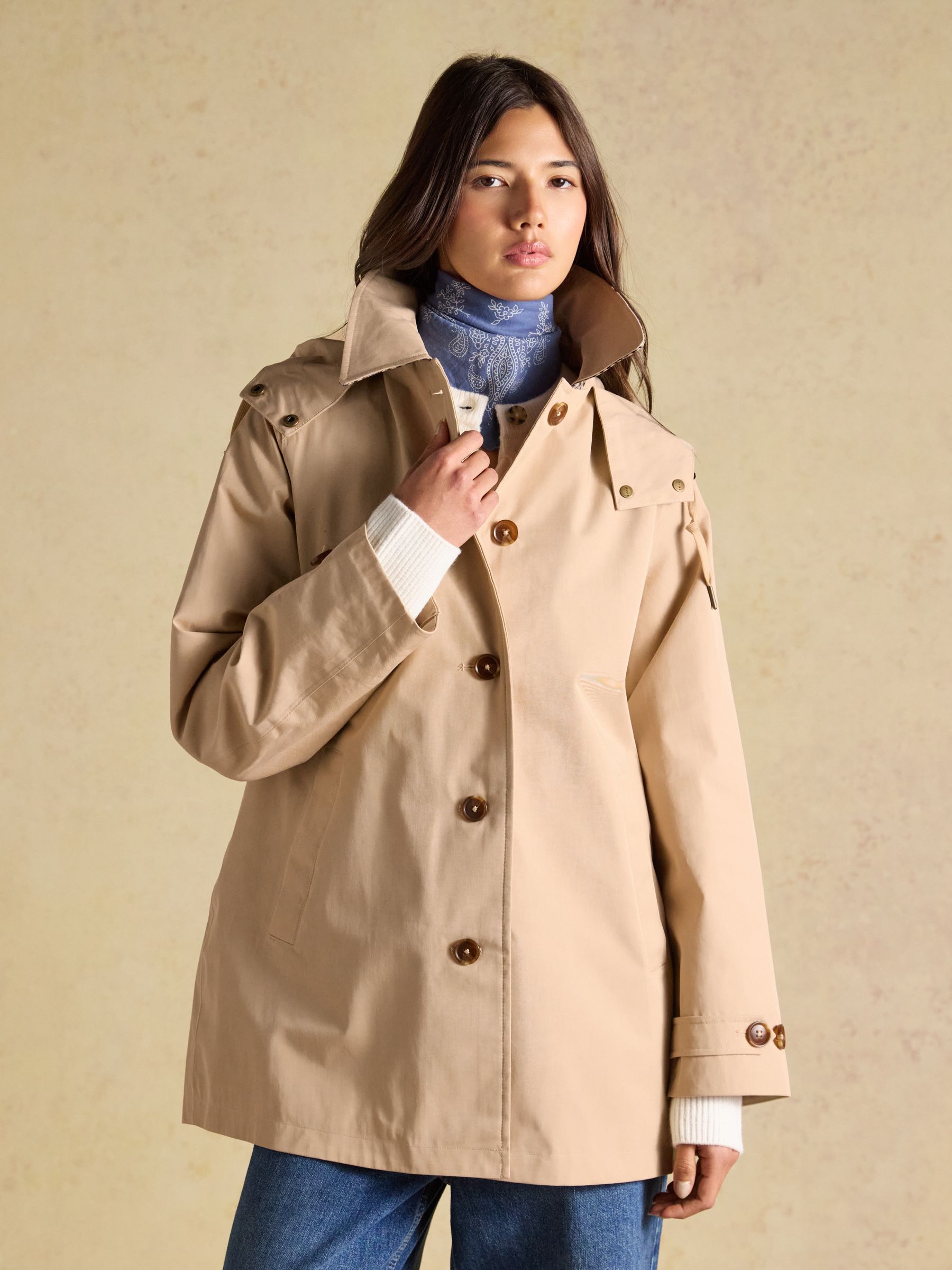 Funnel Neck Coats & Jackets
