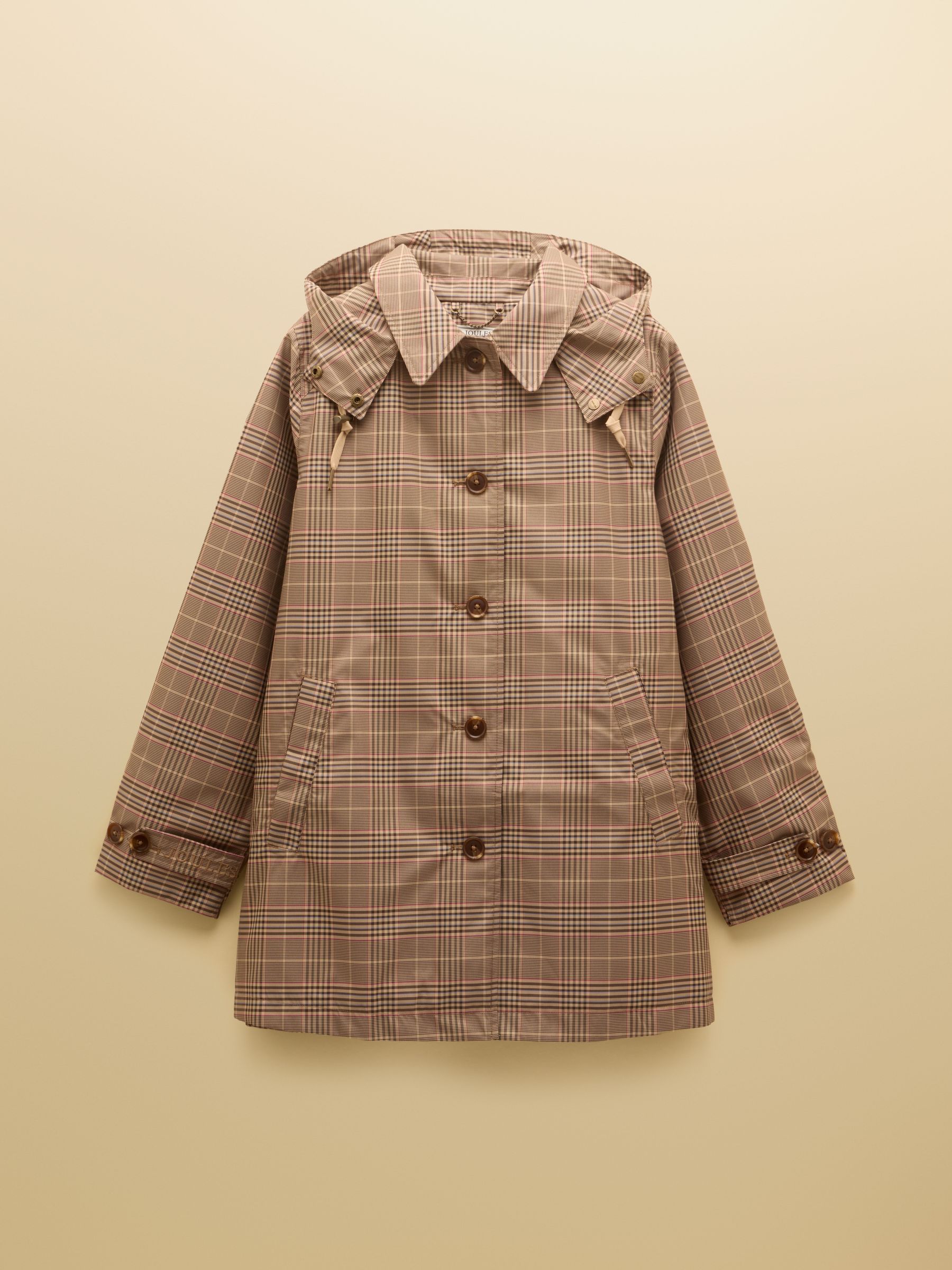 Rainmore Check Waterproof Button Through Raincoat - Image 13 of 13