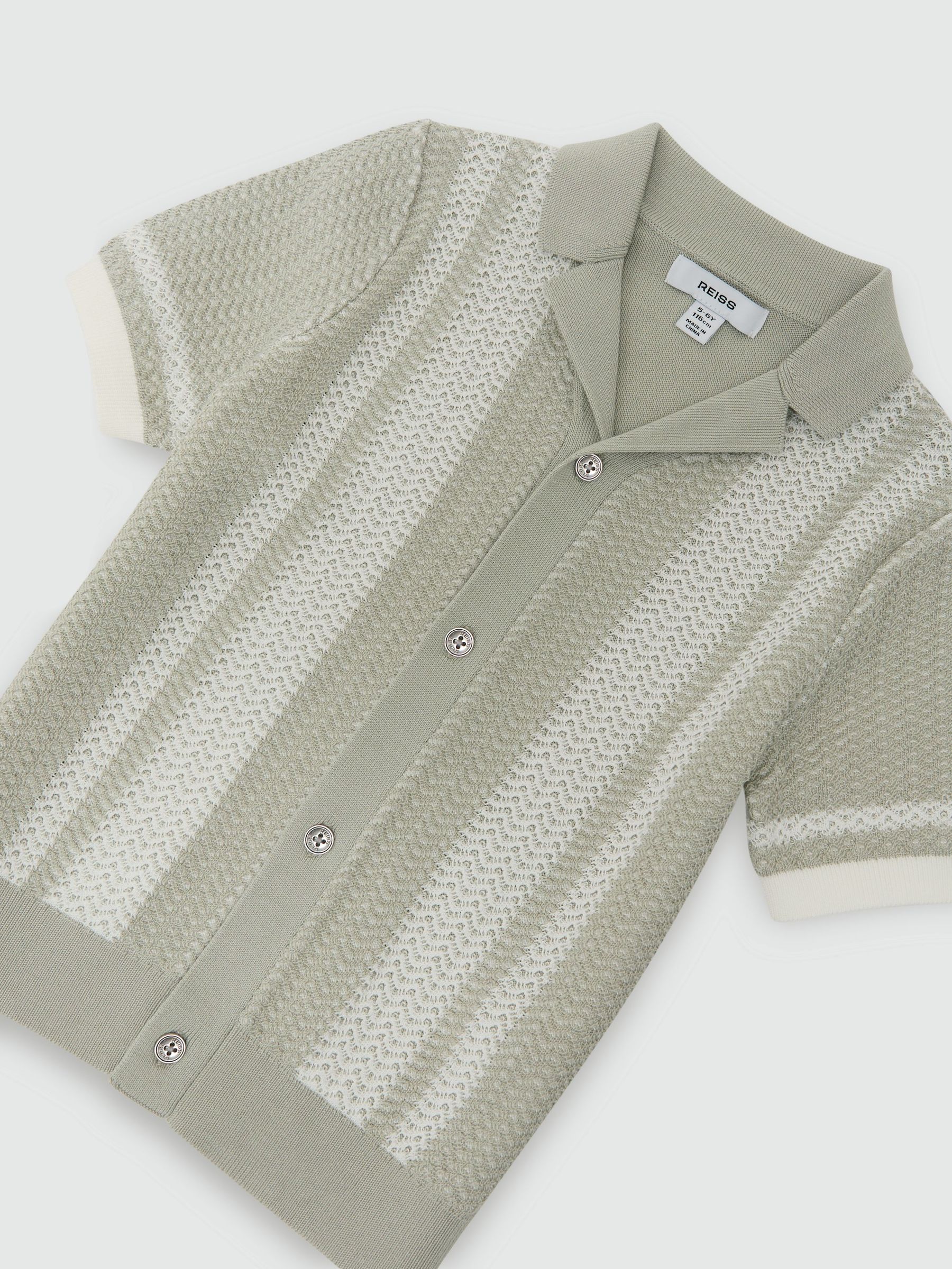 Shirt in Sage/White - Image 3 of 3