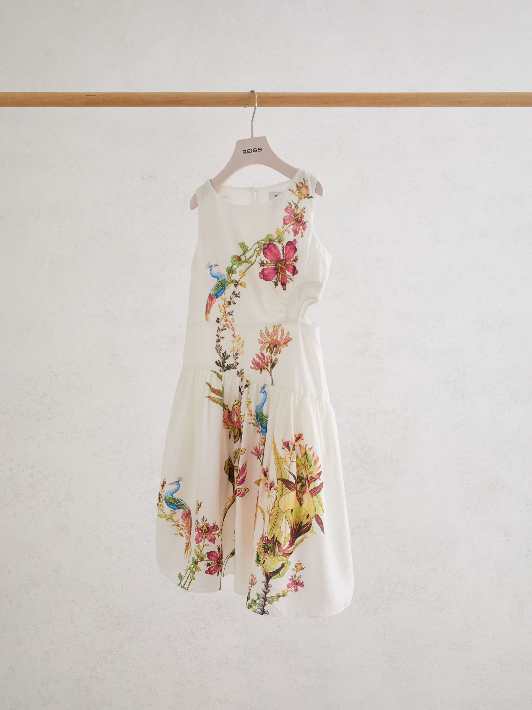 Dresses in Ivory Print - Image 1 of 3 Dresses in Ivory Print - Image 1 of 3