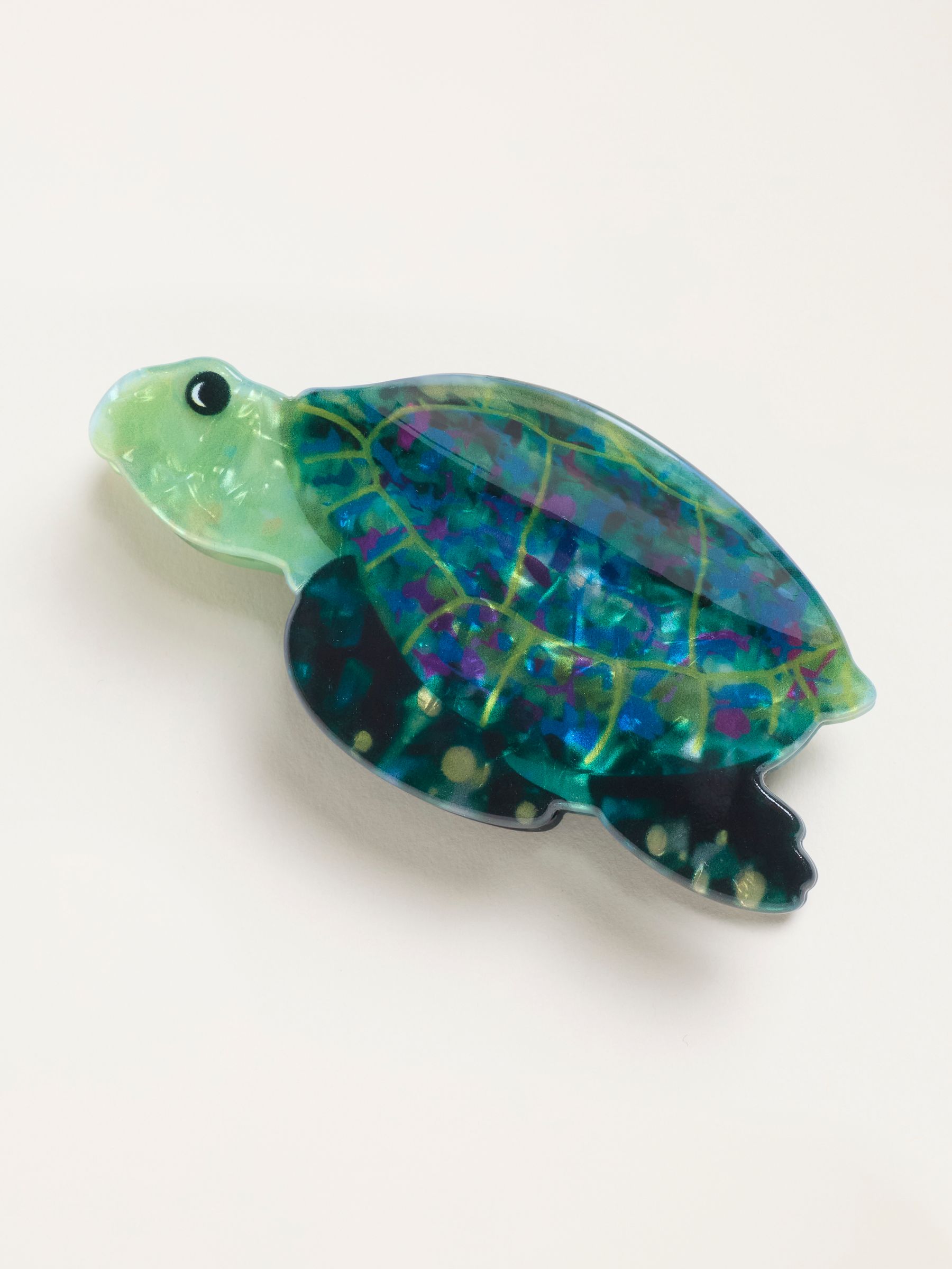 Green Turtle Claw Clip - Image 1 of 2