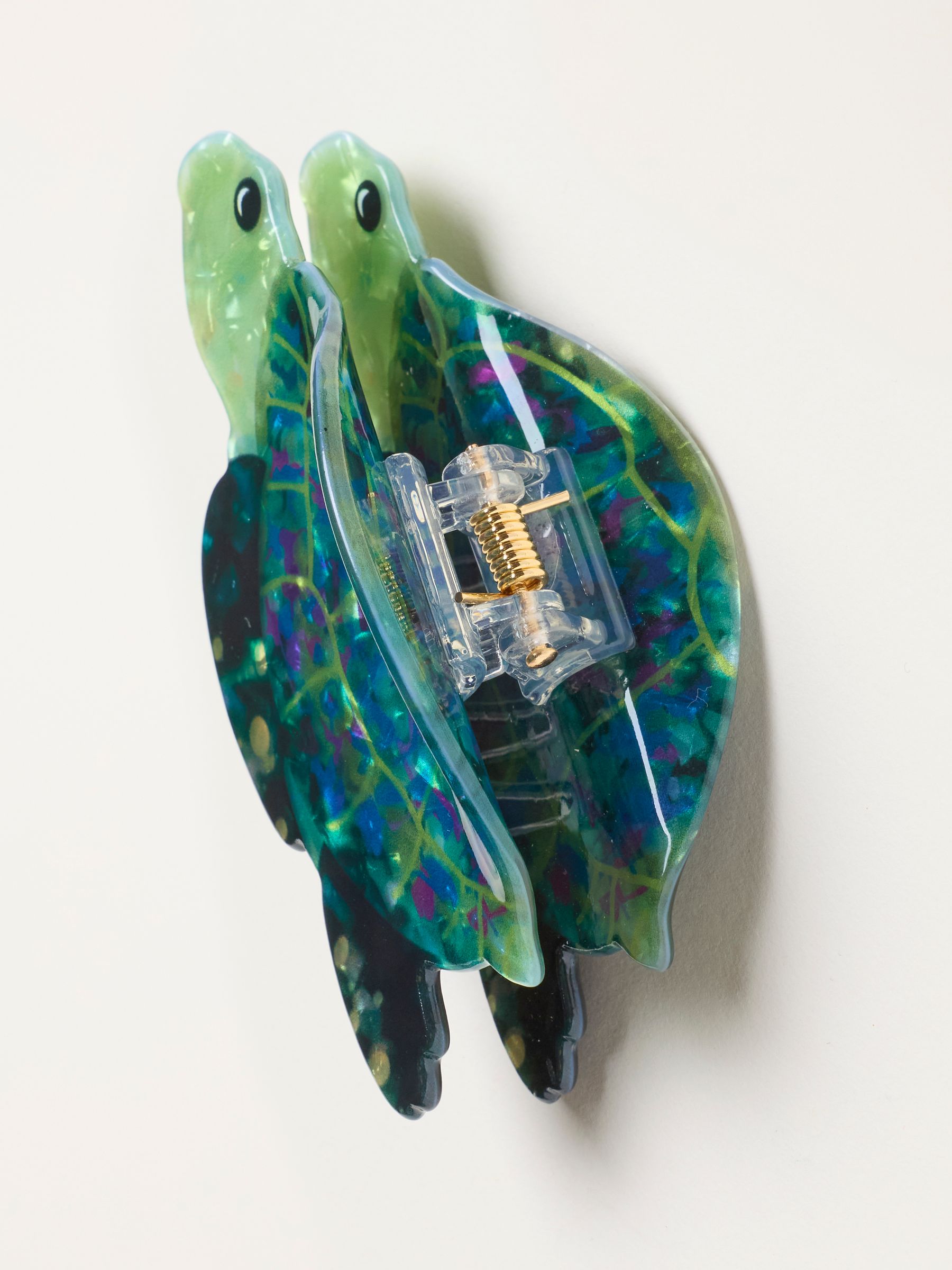 Green Turtle Claw Clip - Image 2 of 2