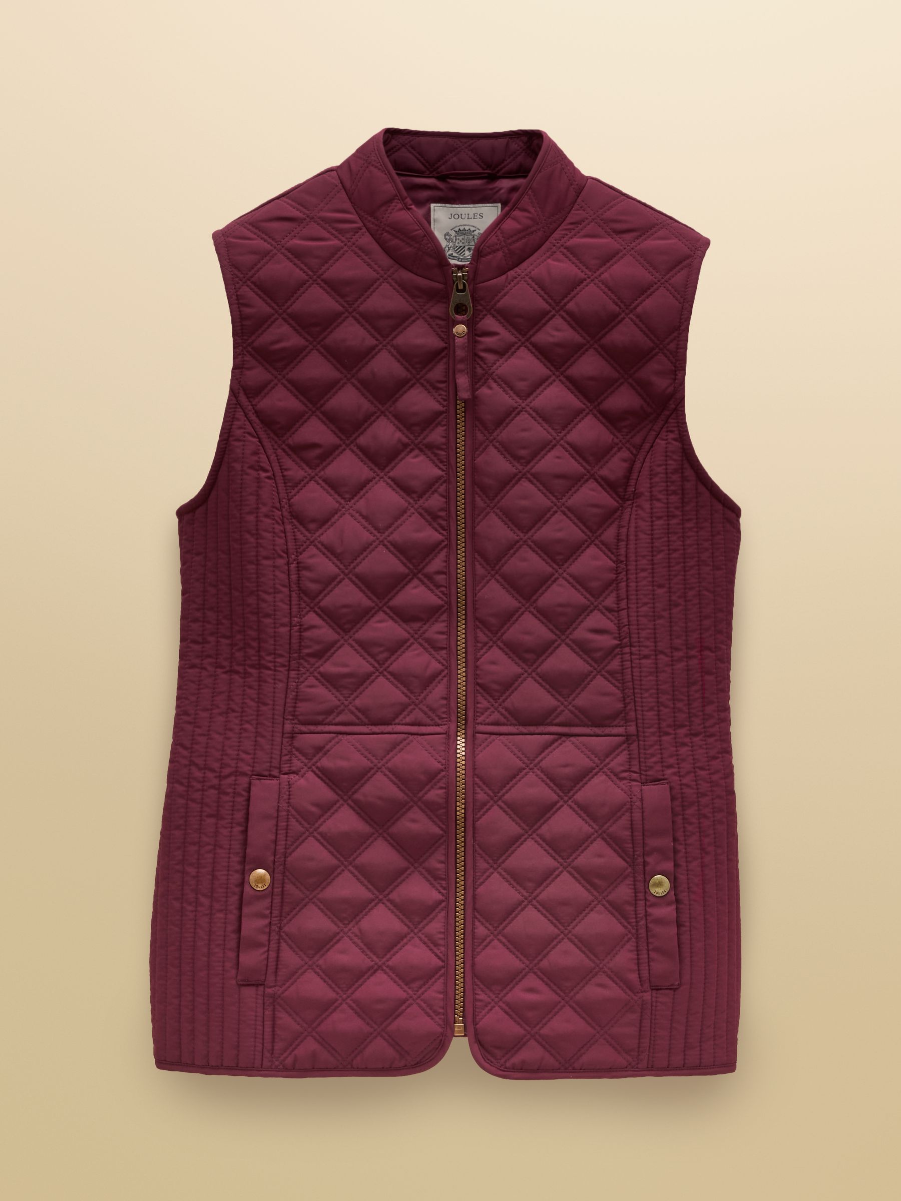 Minx Port Showerproof Diamond Quilted Gilet - Image 7 of 7