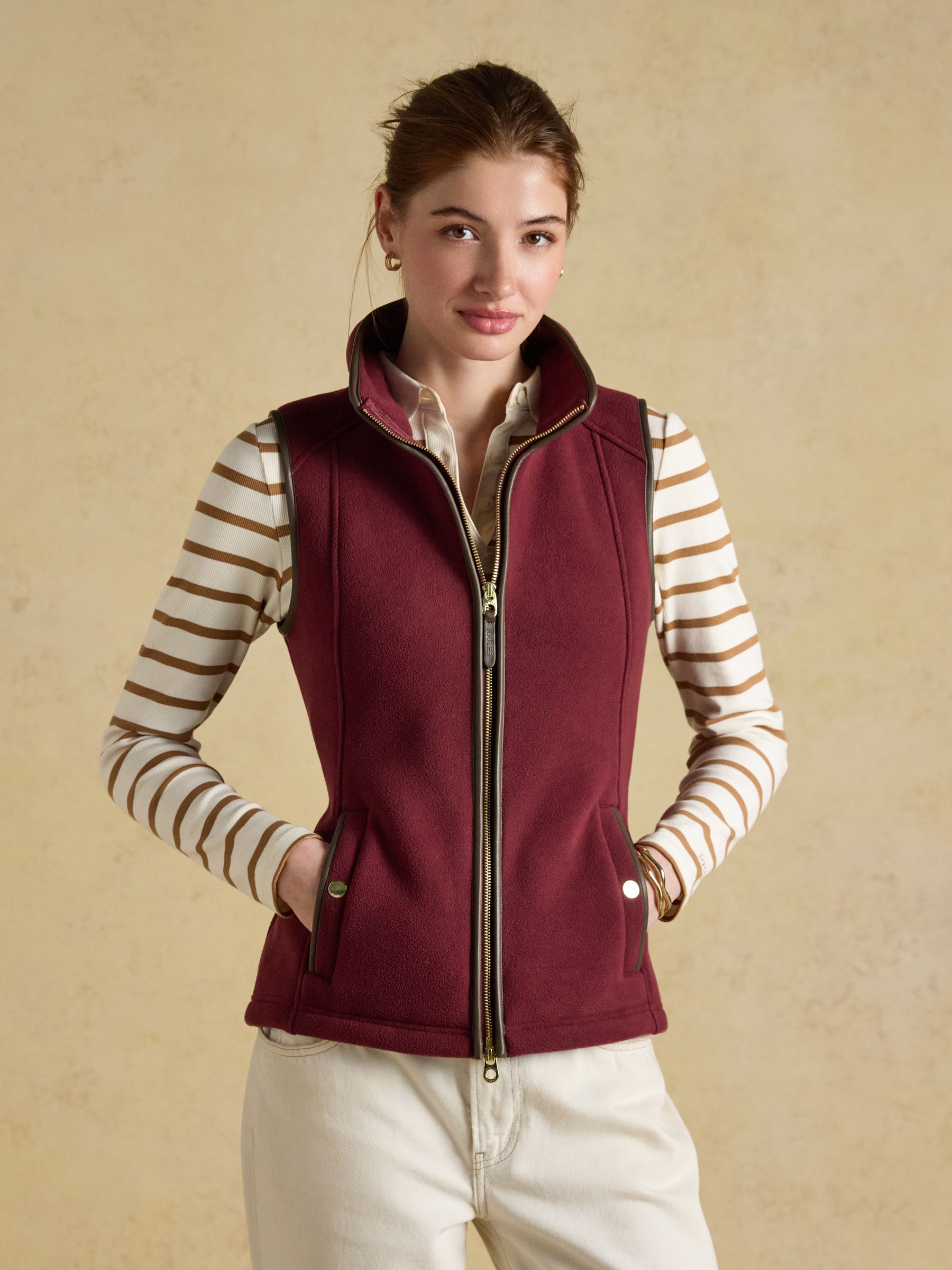 Heritage Port Regular Fleece Gilet - Image 1 of 10 Heritage Port Regular Fleece Gilet - Image 1 of 10