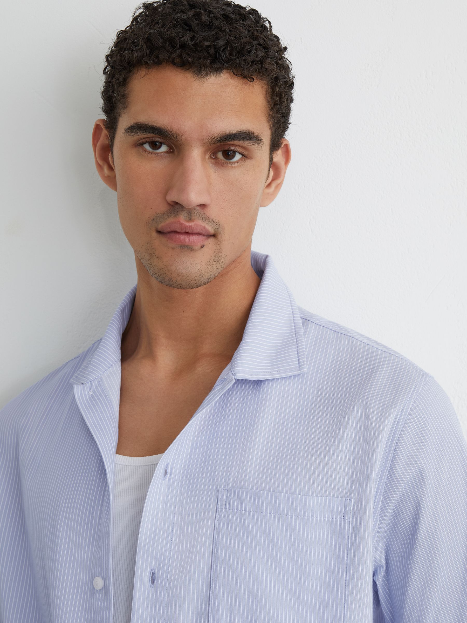 Shirt in Soft Blue - Image 4 of 7