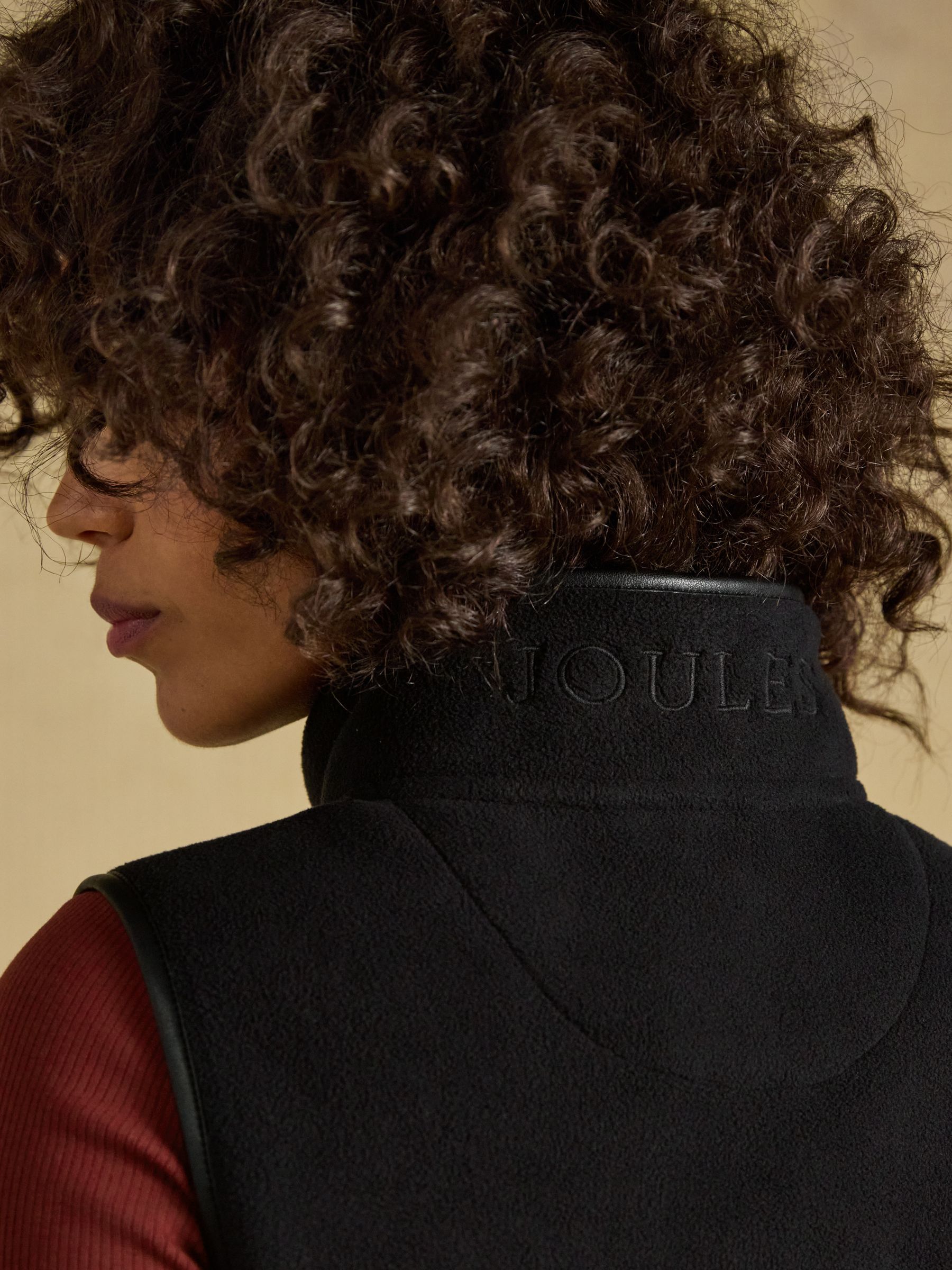 Heritage Black Regular Polar Fleece Gilet - Image 6 of 8