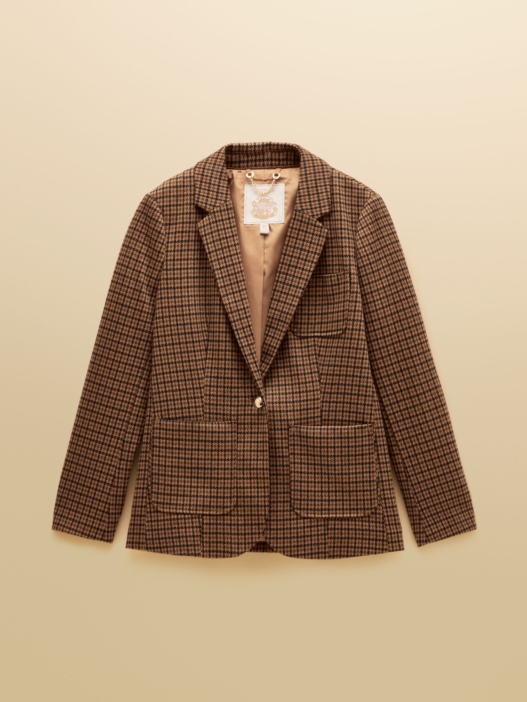 Albury Check Jersey Blazer - Image 8 of 8 Albury Check Jersey Blazer - Image 8 of 8