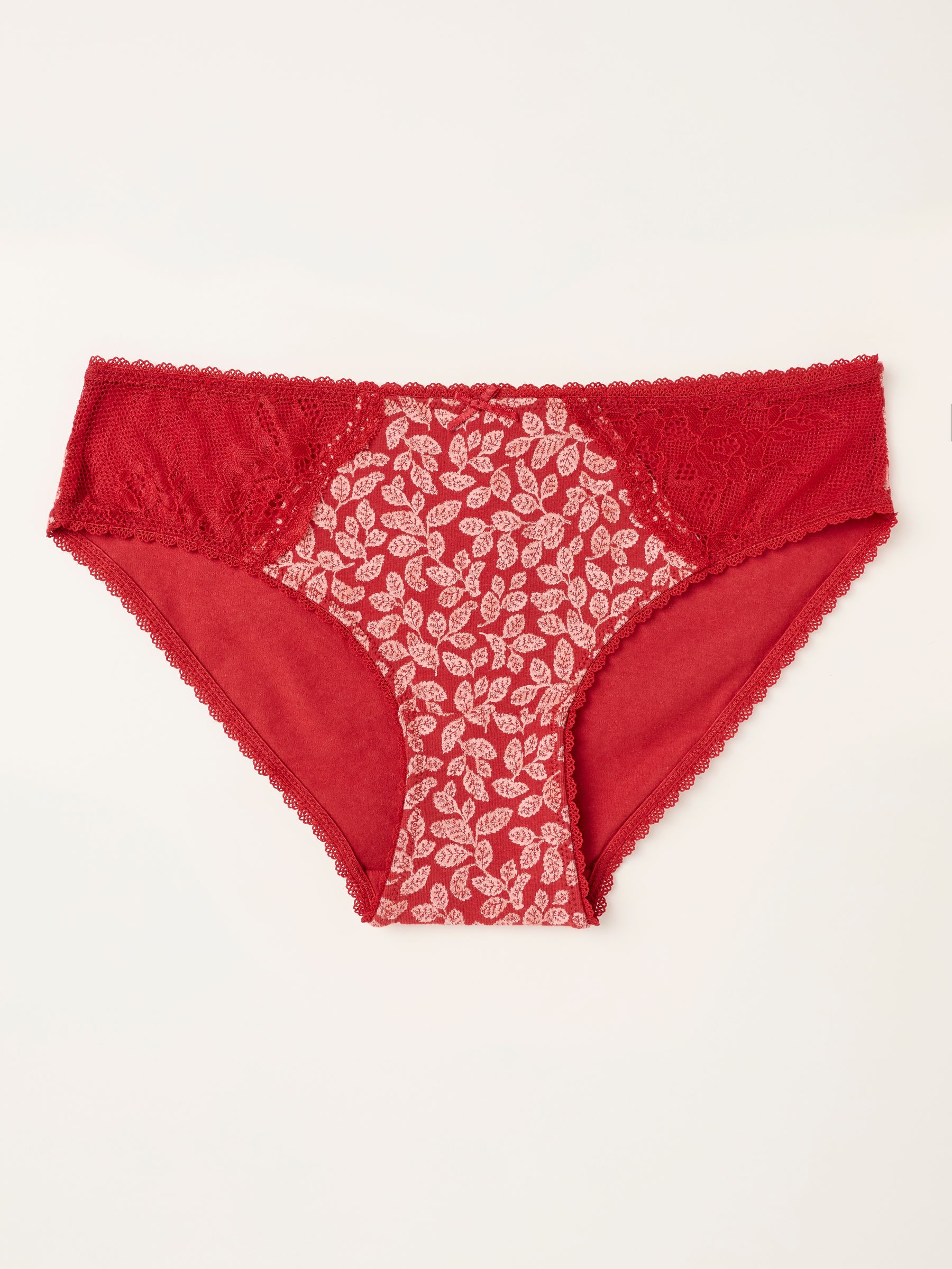 Rust Red Autumn Leaves Classic Knickers - Image 1 of 2