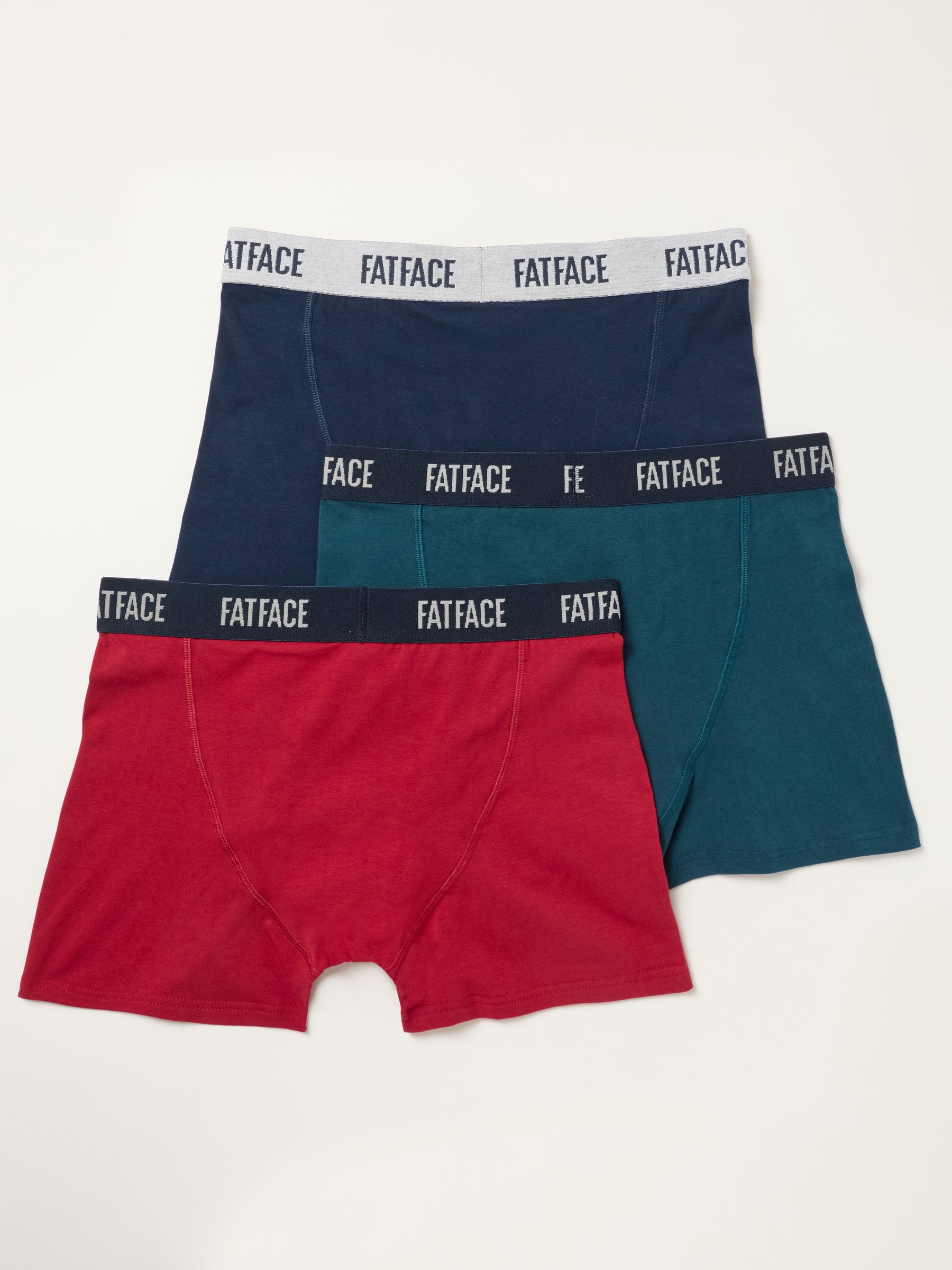 Multi 3 Pairs of Plain Boxers - Image 2 of 3 Multi 3 Pairs of Plain Boxers - Image 2 of 3