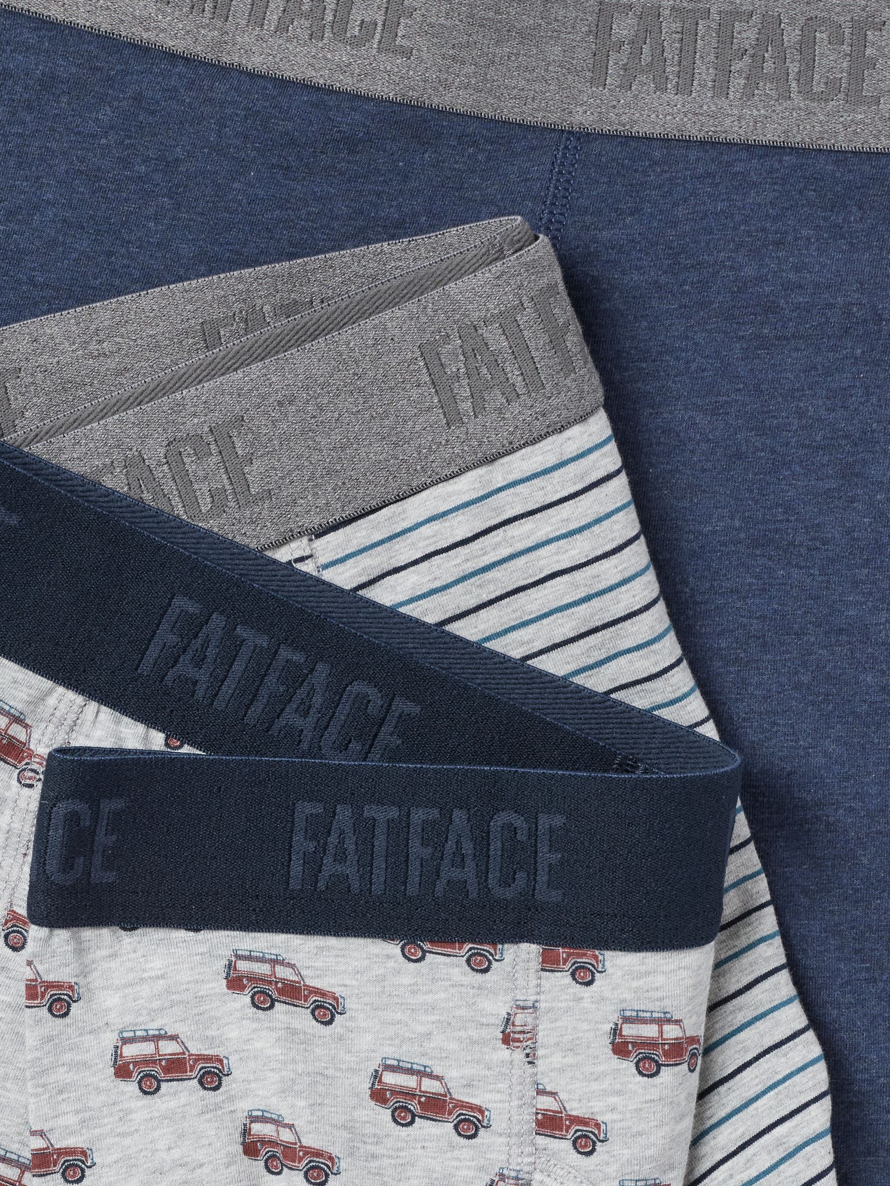 Grey 3 Pairs of Off Roader Print Boxers - Image 3 of 3 Grey 3 Pairs of Off Roader Print Boxers - Image 3 of 3