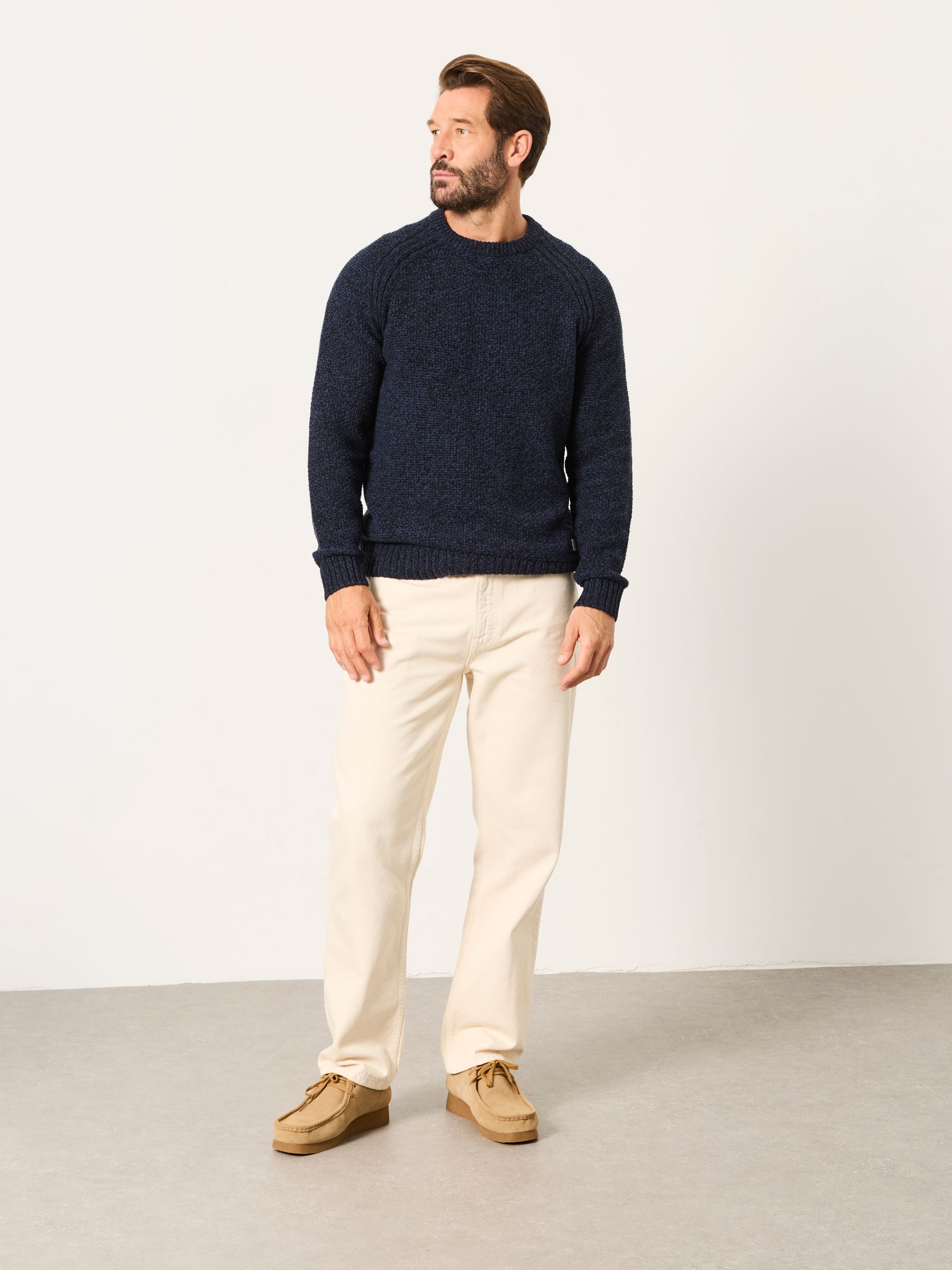 Penton Navy Crew Neck Jumper - Image 3 of 5