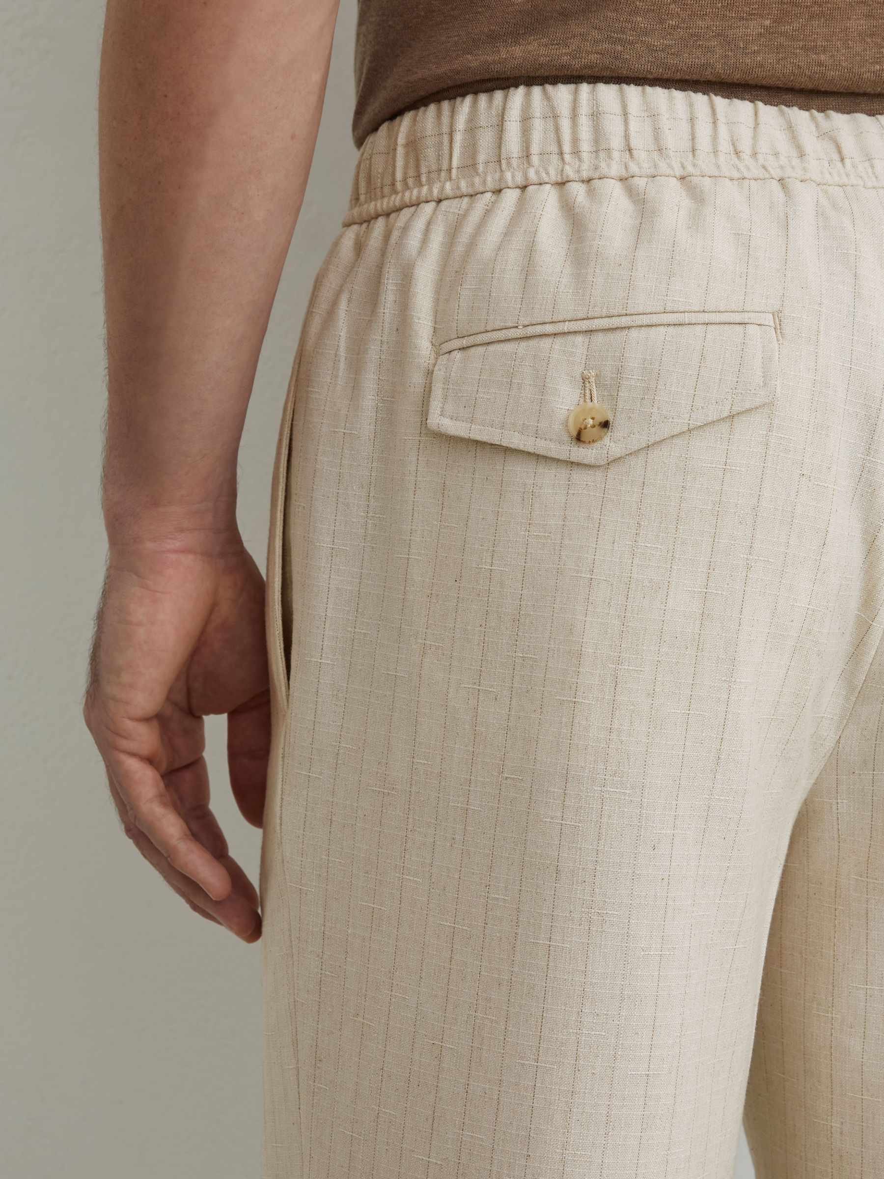Trousers in Off White - Image 6 of 8