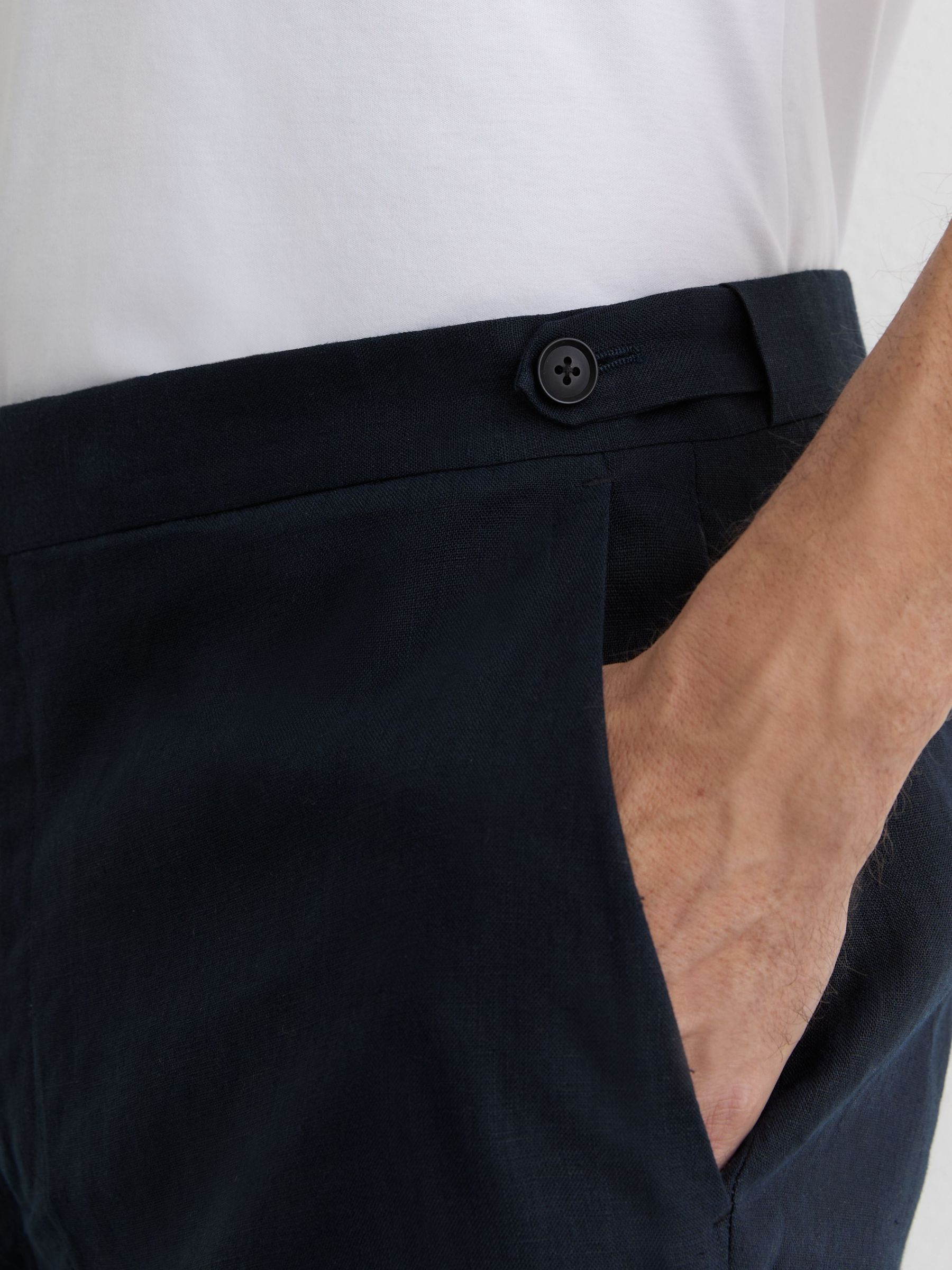 Suit Trousers in Navy - Image 4 of 6