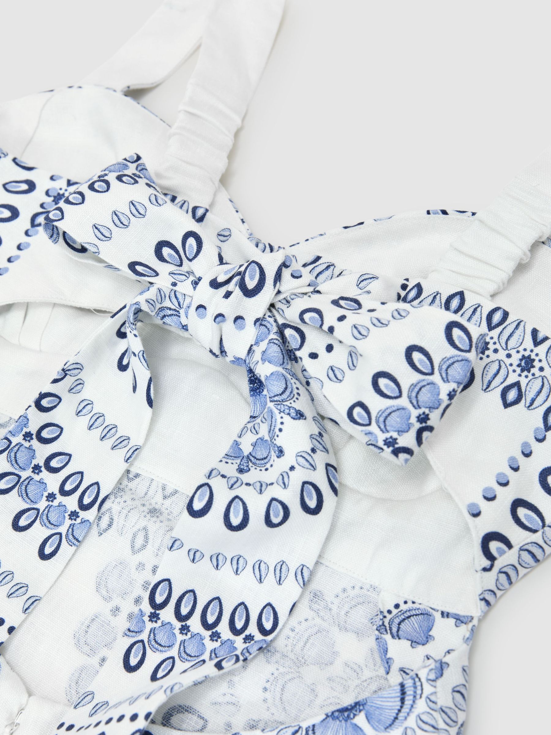 Dresses in Ivory/Blue - Image 6 of 6