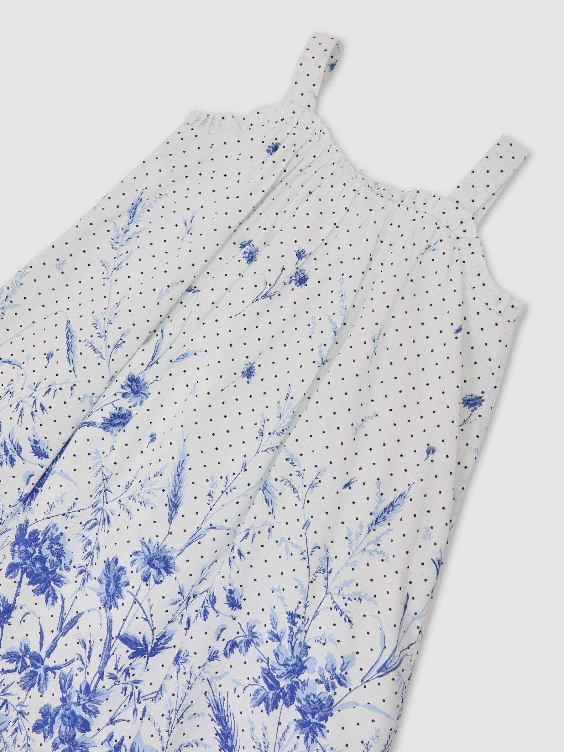 Dress in Blue Print - Image 1 of 3