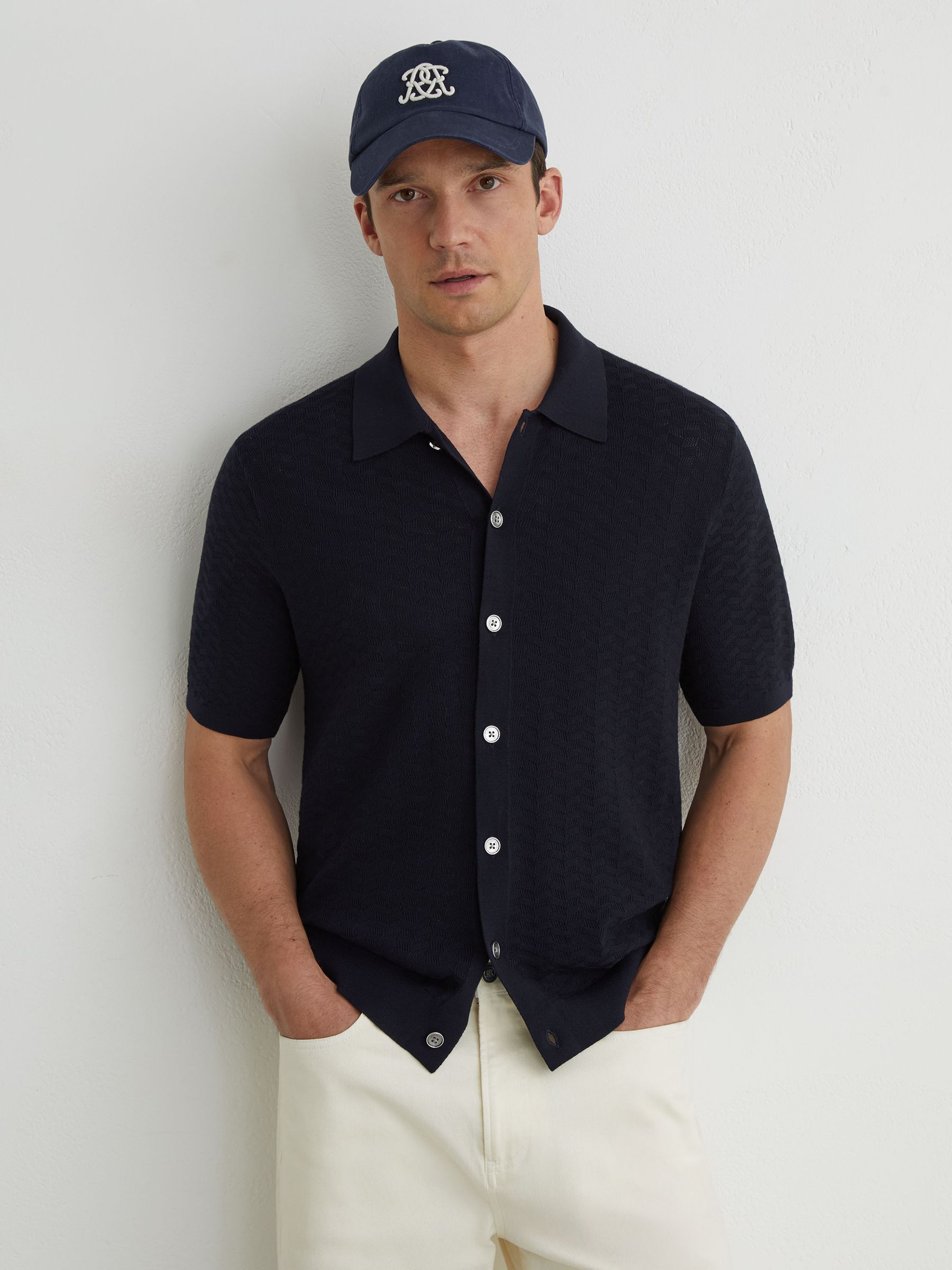 Shirt in Navy - Image 4 of 7