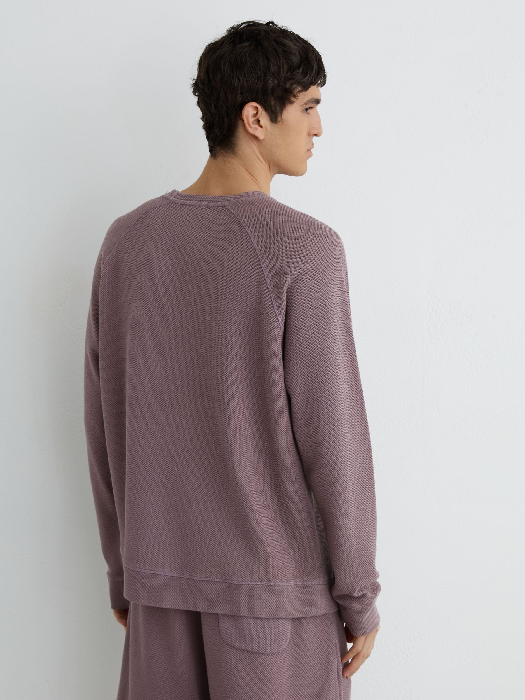 Sweat Top in Mauve Pink - Image 5 of 6