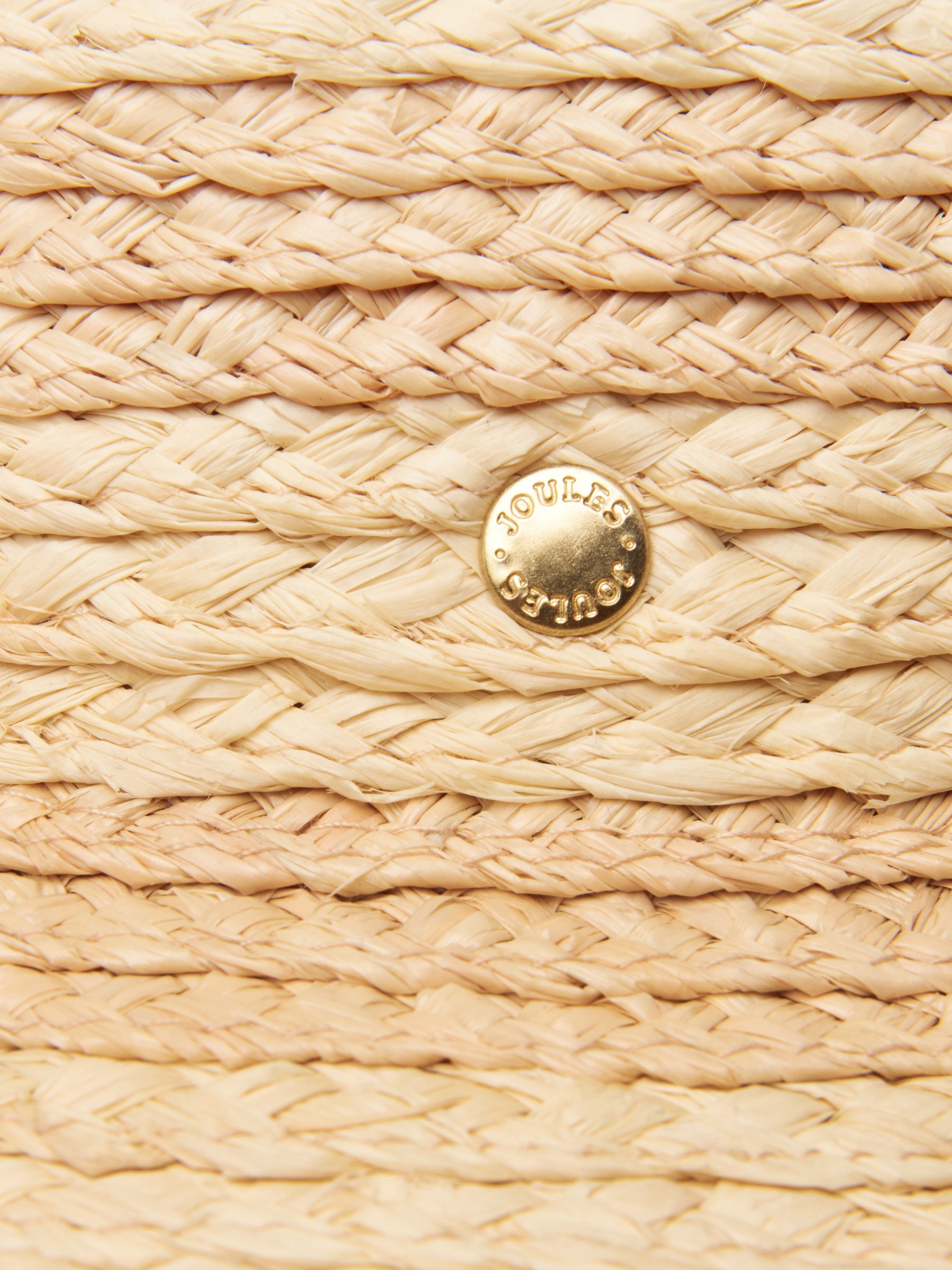 Albany Neutral Stripe Cloche Hat - Image 9 of 9
