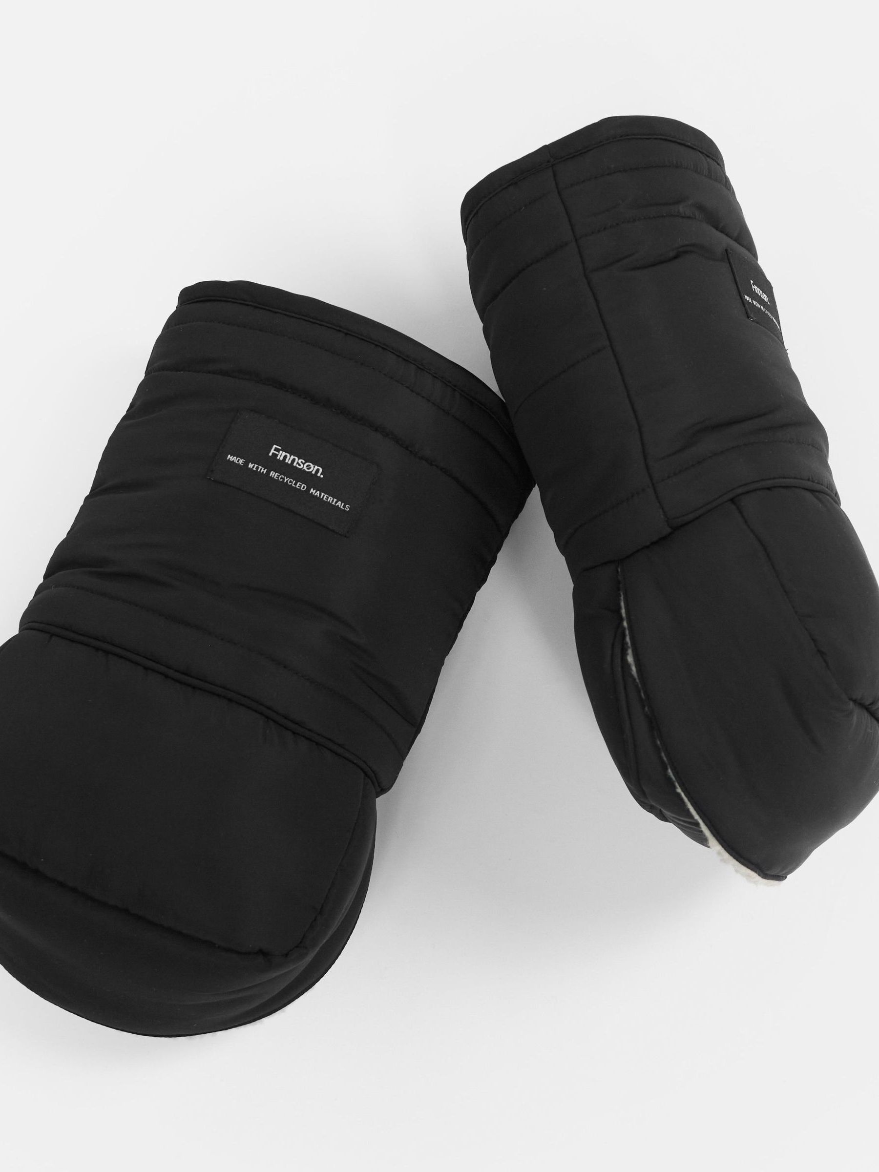 Finnson Black Astrid Stroller Mittens - Image 2 of 4
